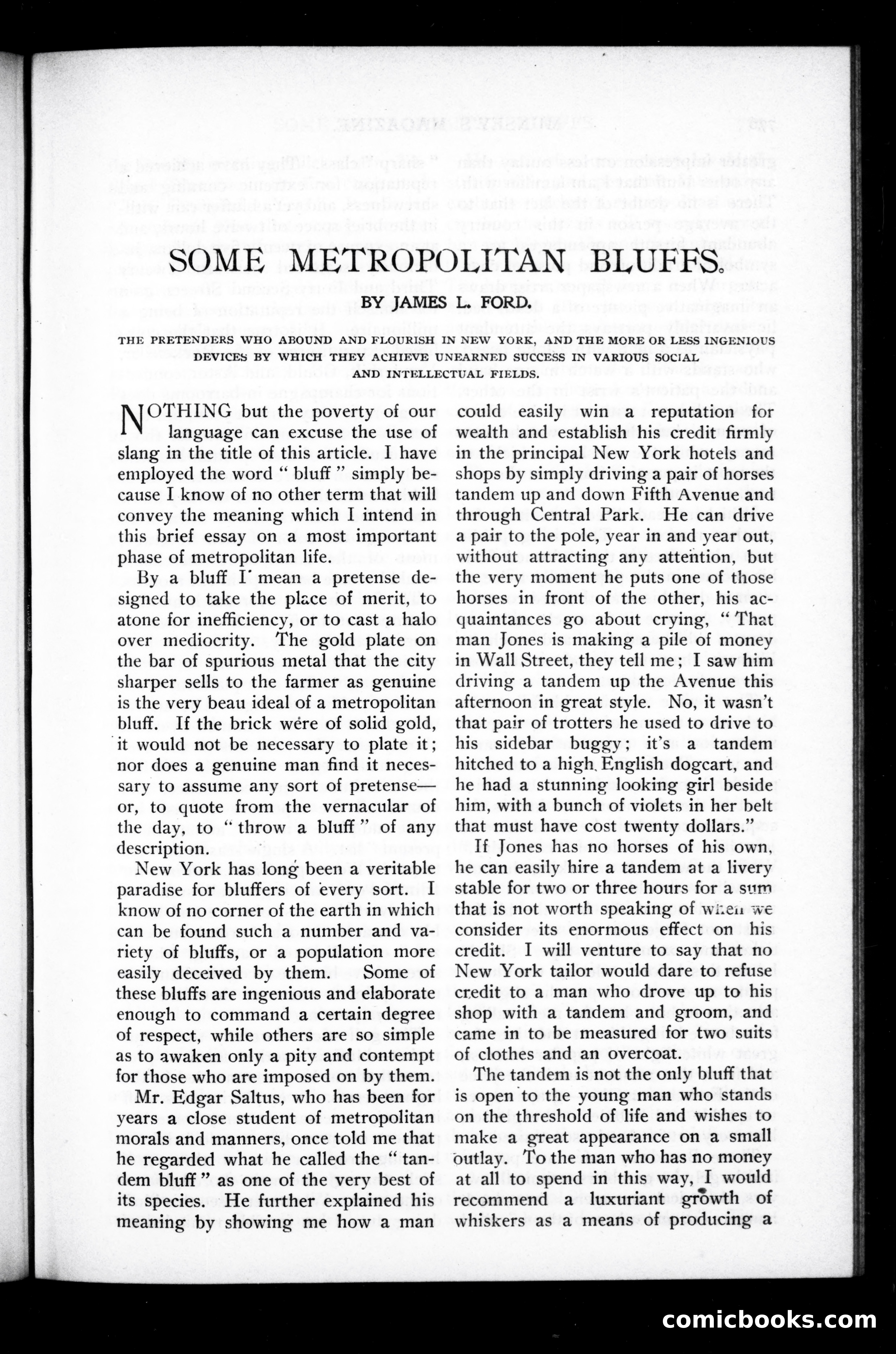 Munsey's Magazine, February 1899 — page 109 of 160
