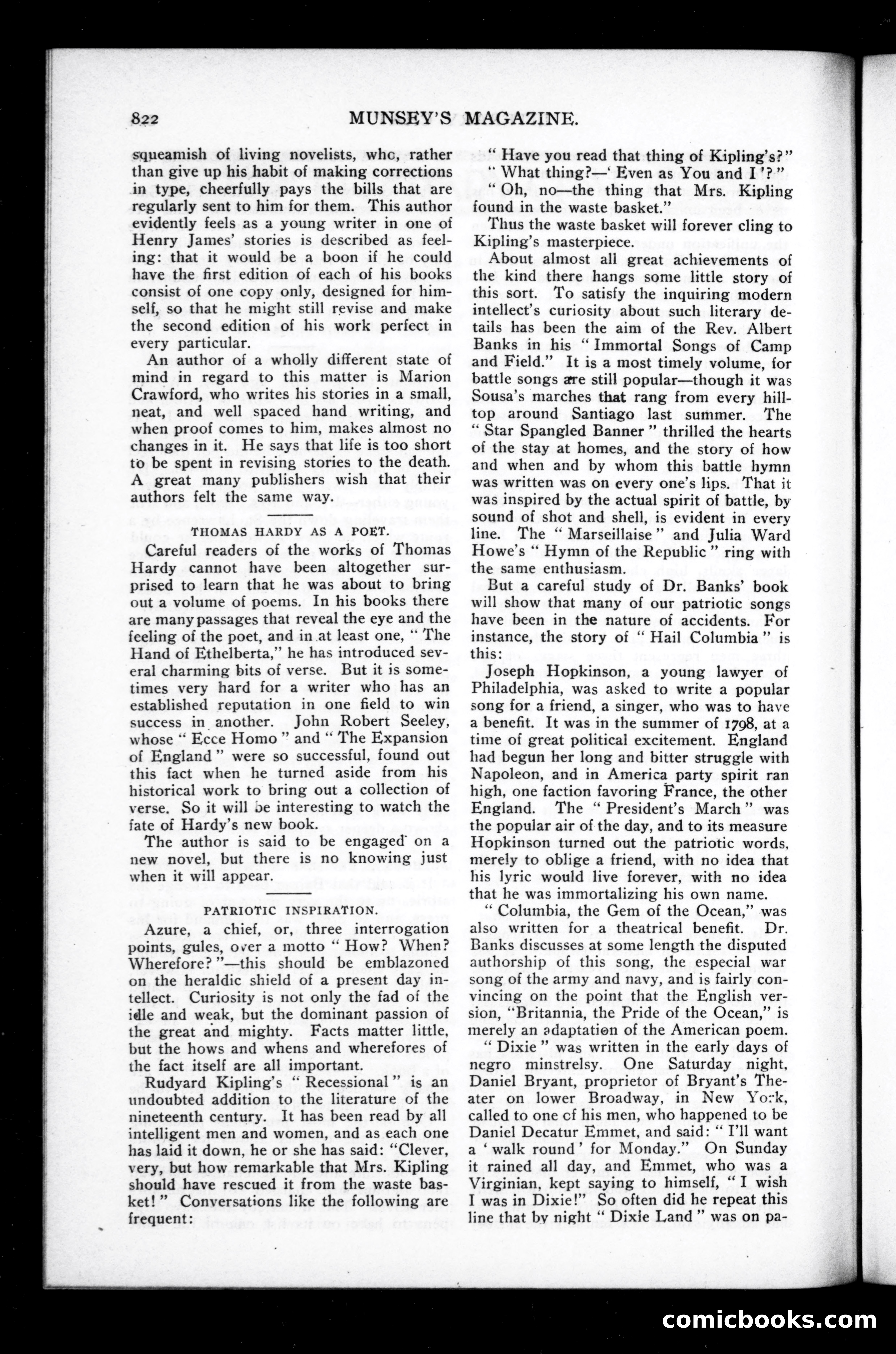 Munsey's Magazine, February 1899 — page 156 of 160