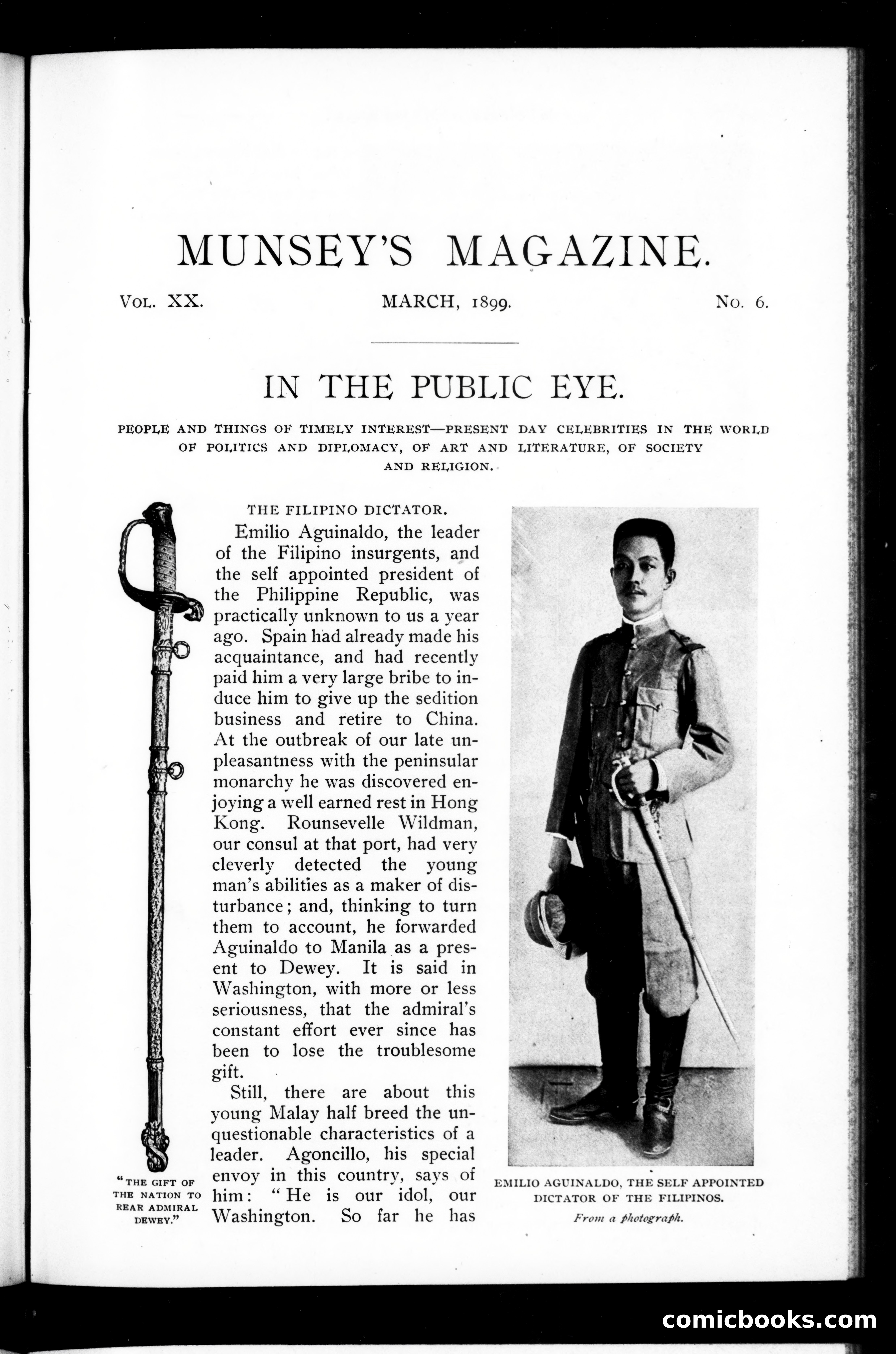 Munsey's Magazine, March 1899 — page 1 of 255