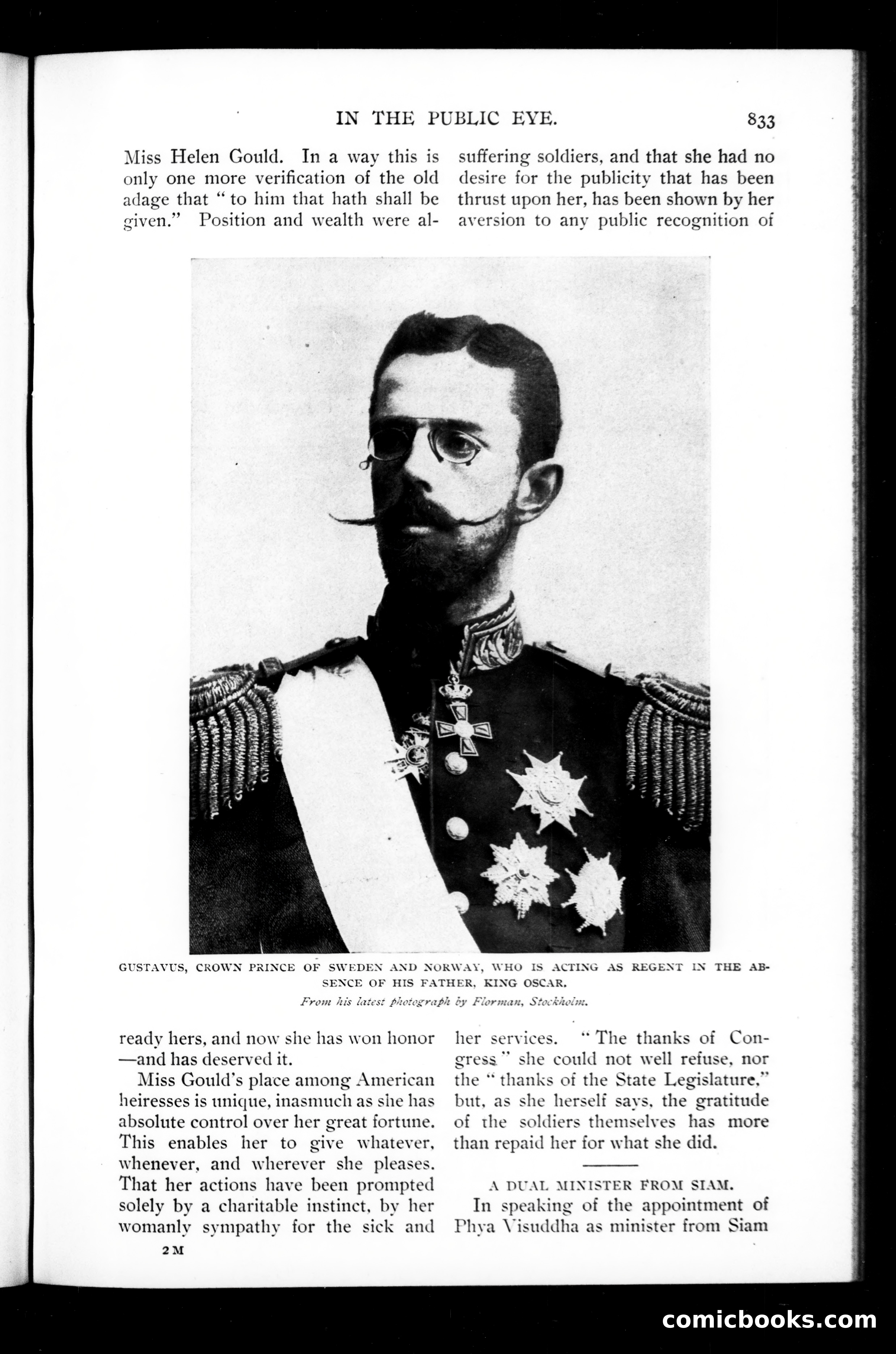 Munsey's Magazine, March 1899 — page 7 of 255