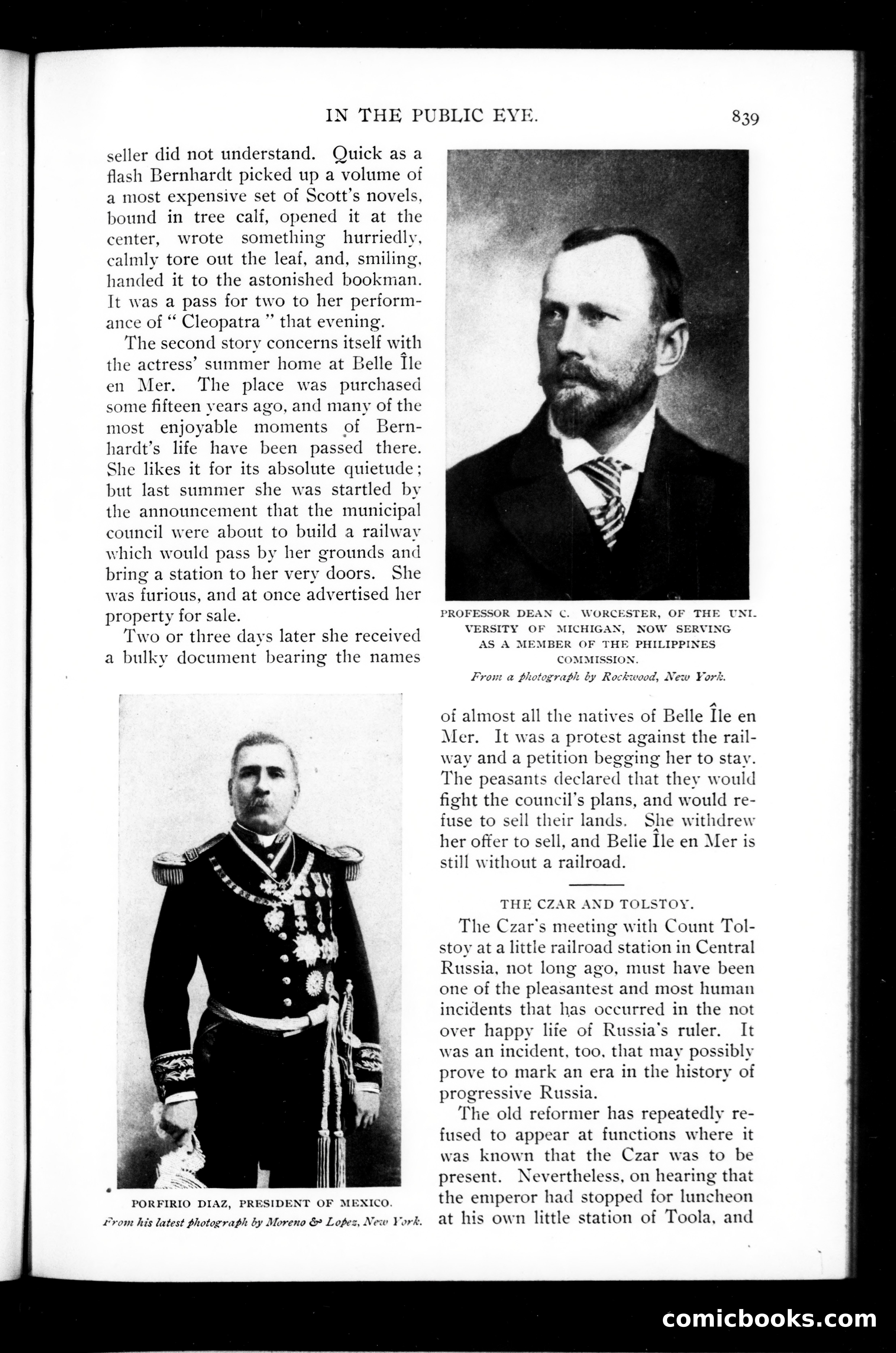 Munsey's Magazine, March 1899 — page 13 of 255