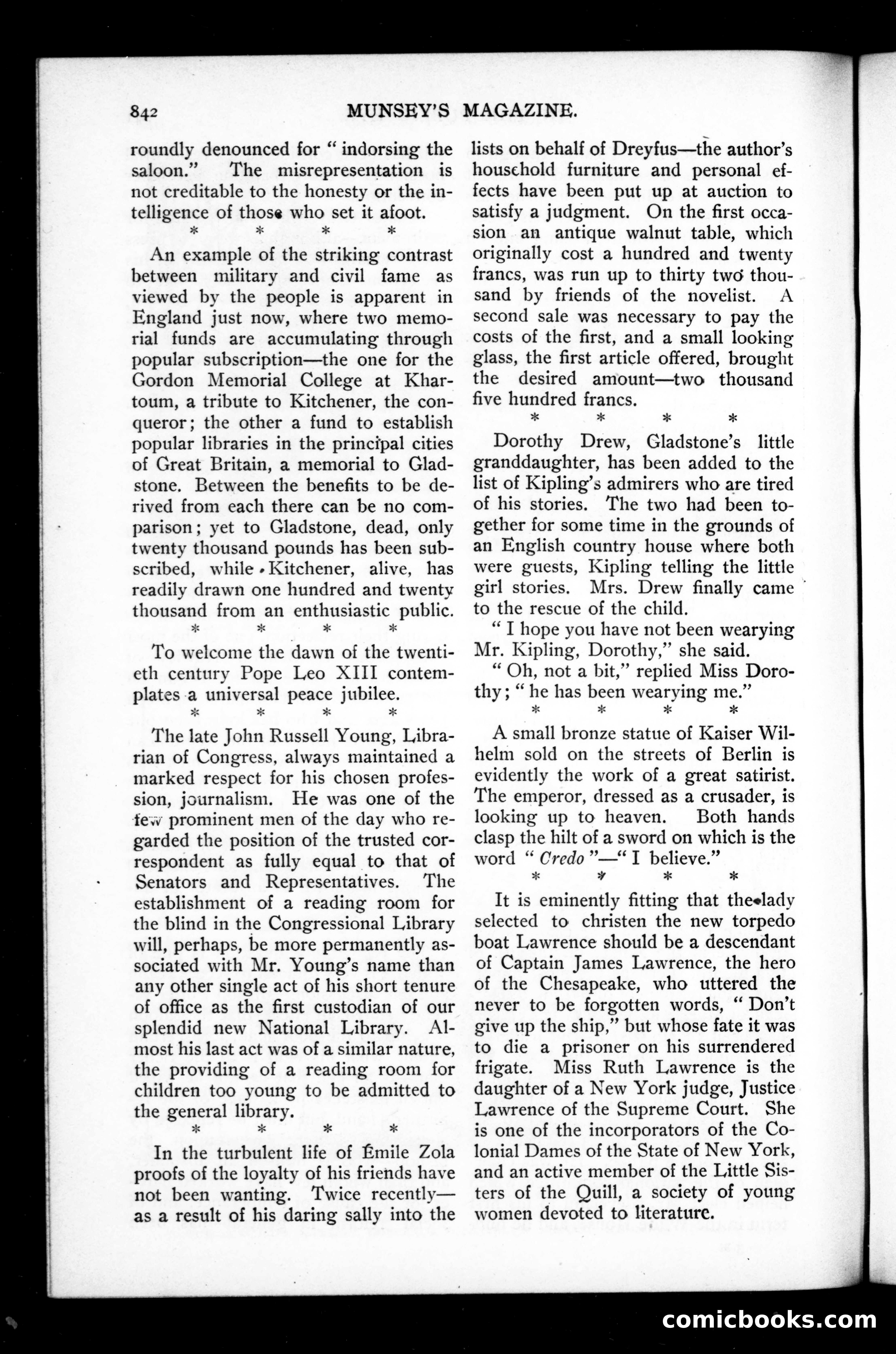 Munsey's Magazine, March 1899 — page 16 of 255
