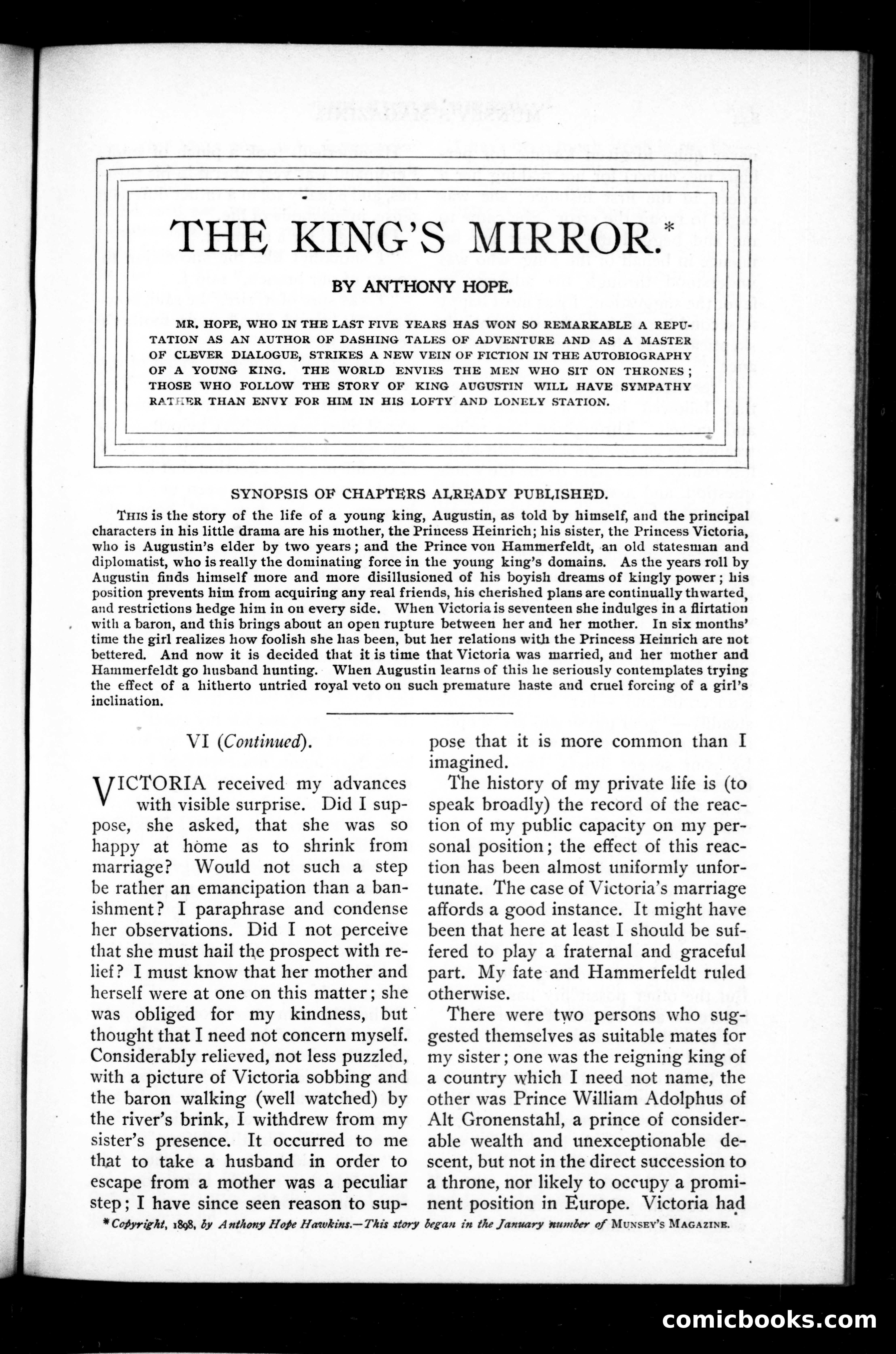 Munsey's Magazine, March 1899 — page 17 of 255