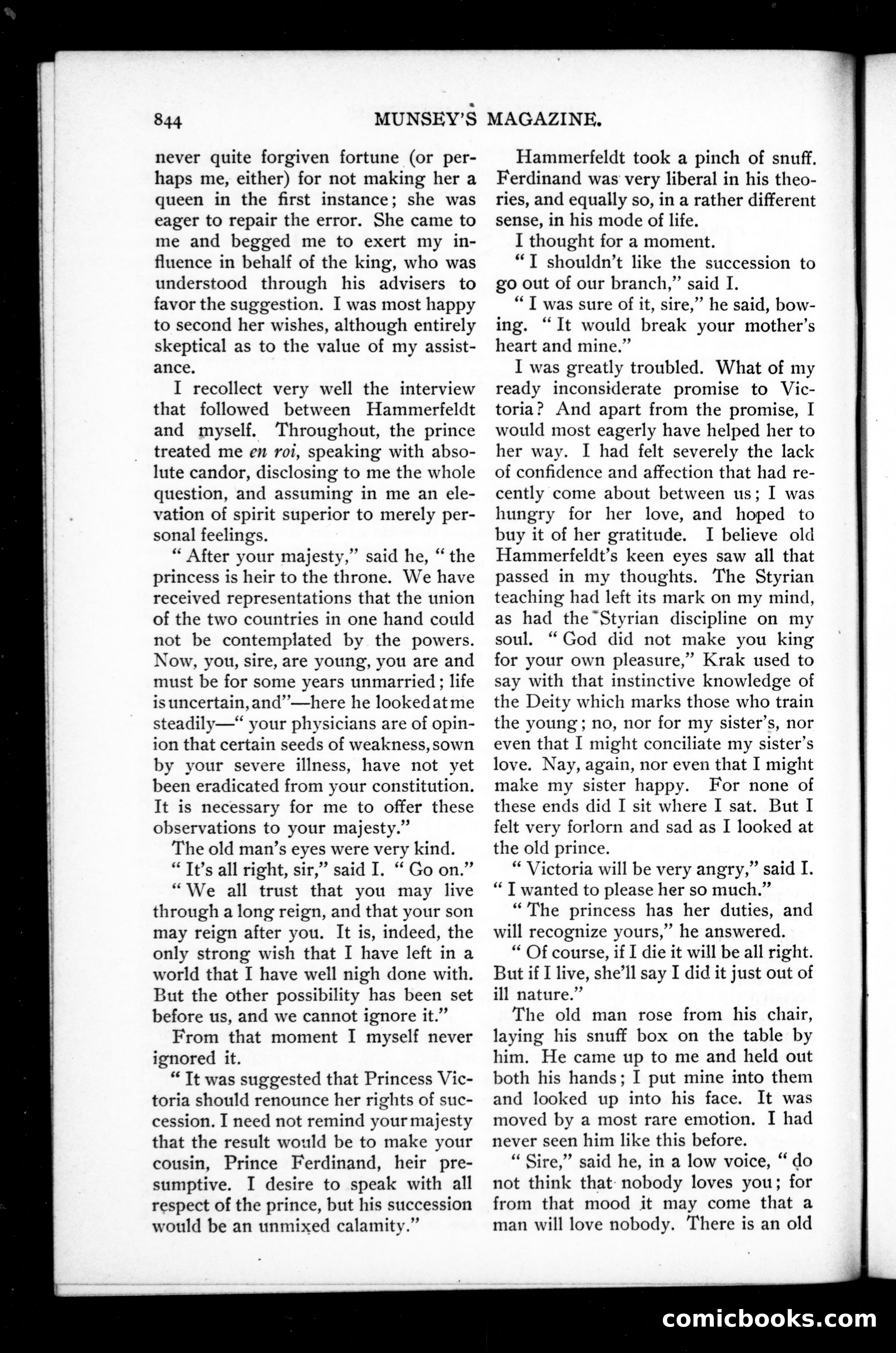 Munsey's Magazine, March 1899 — page 18 of 255