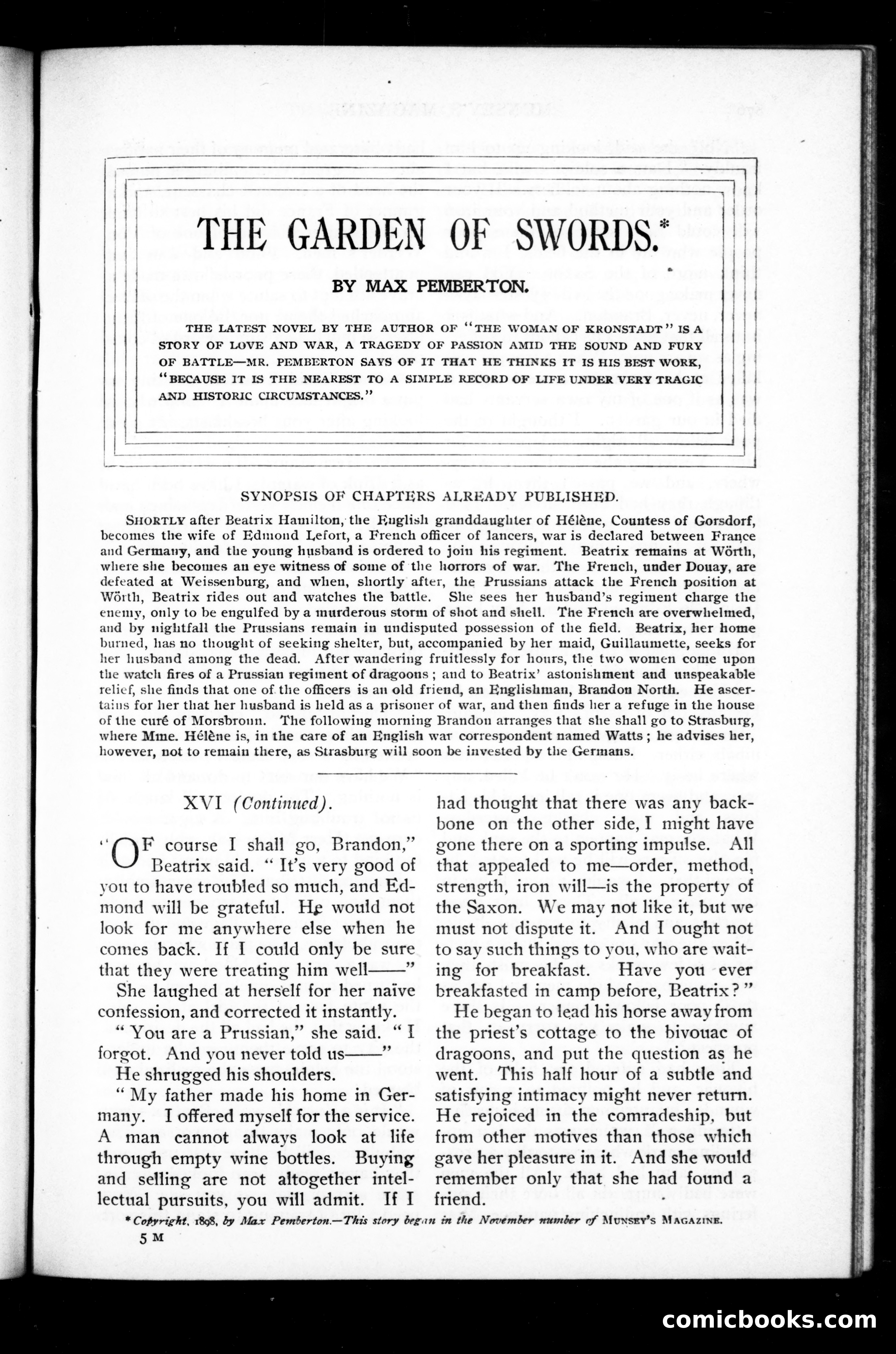 Munsey's Magazine, March 1899 — page 49 of 255