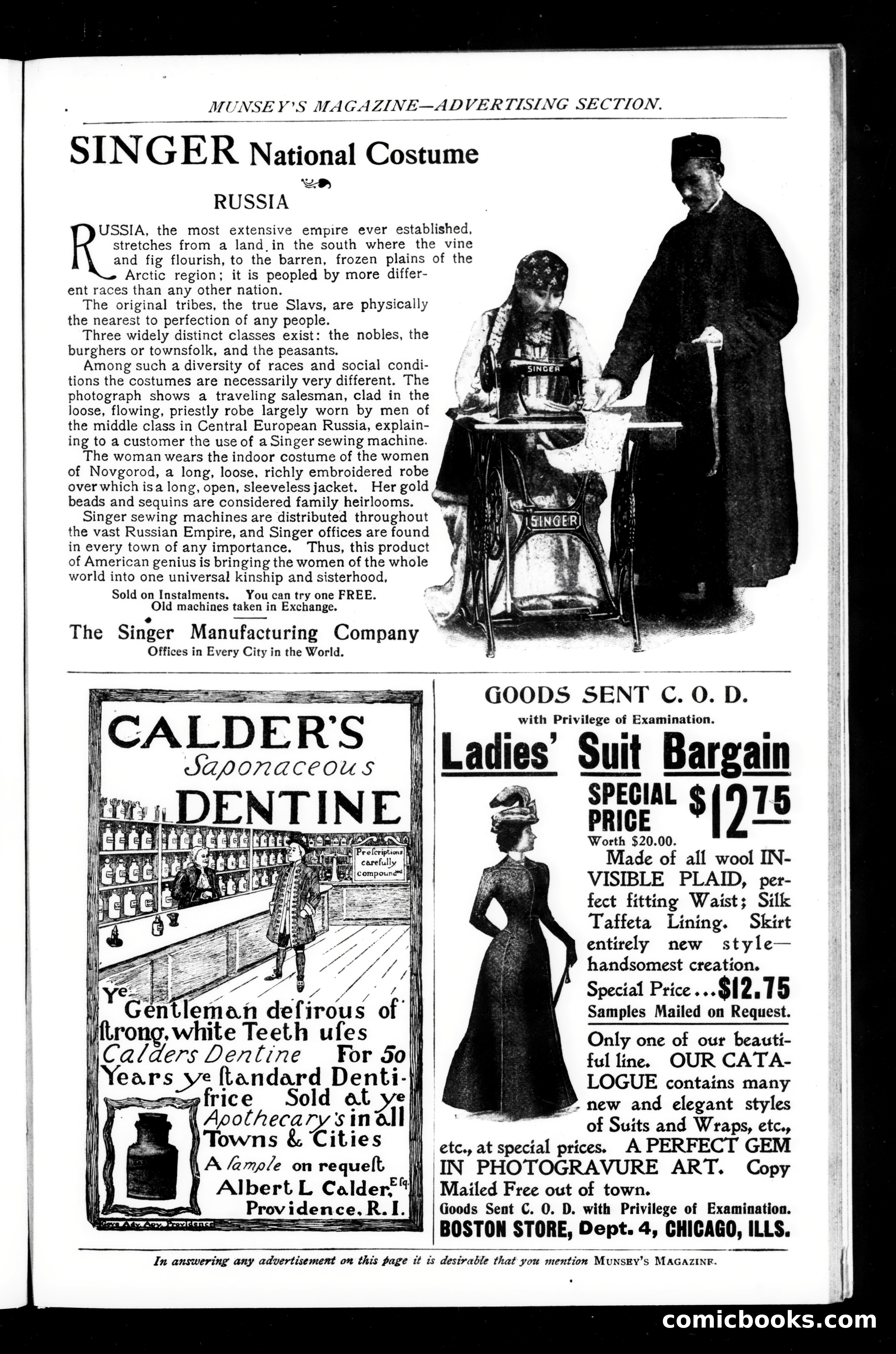Munsey's Magazine, March 1899 — page 217 of 255