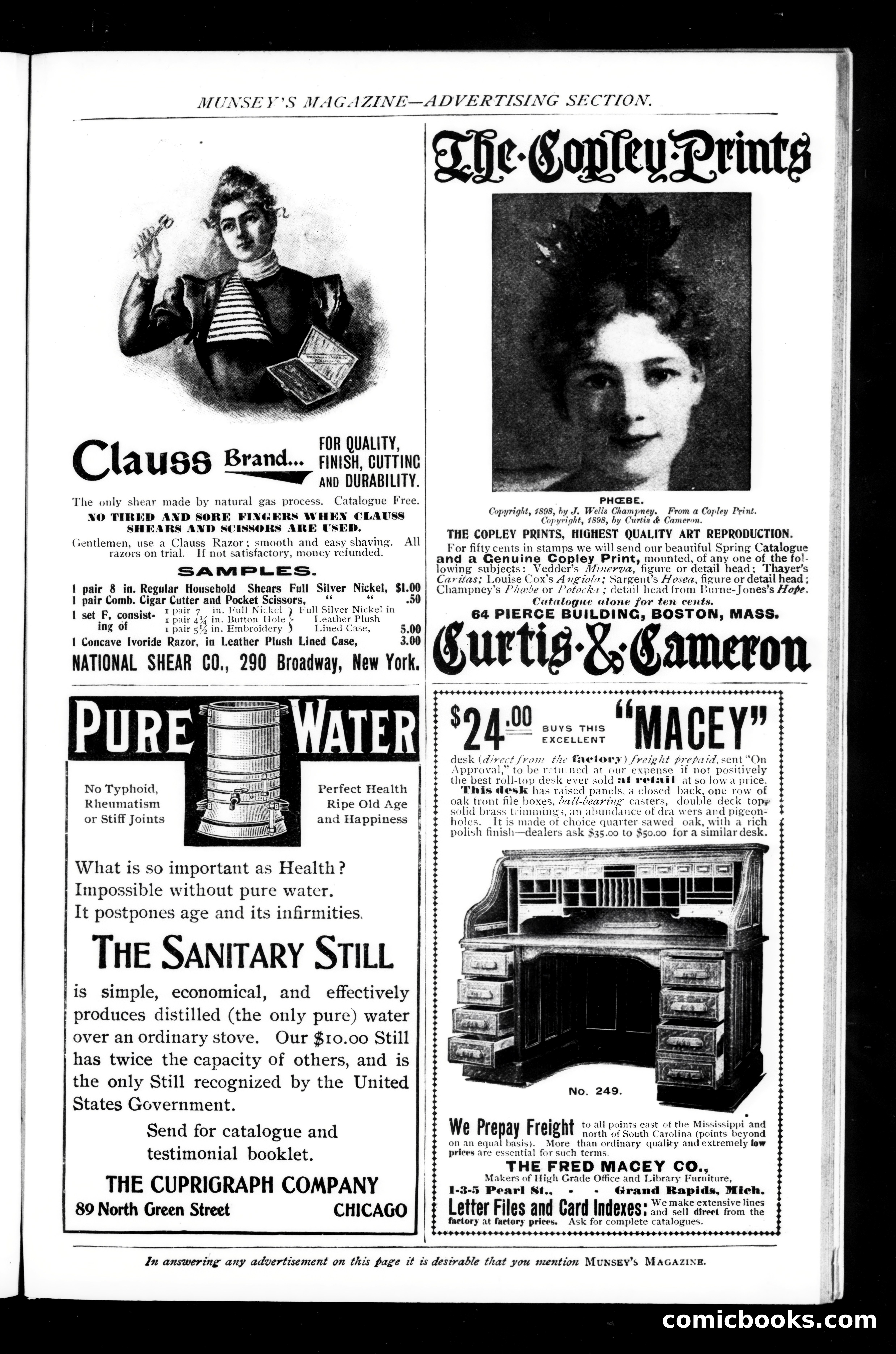 Munsey's Magazine, March 1899 — page 219 of 255