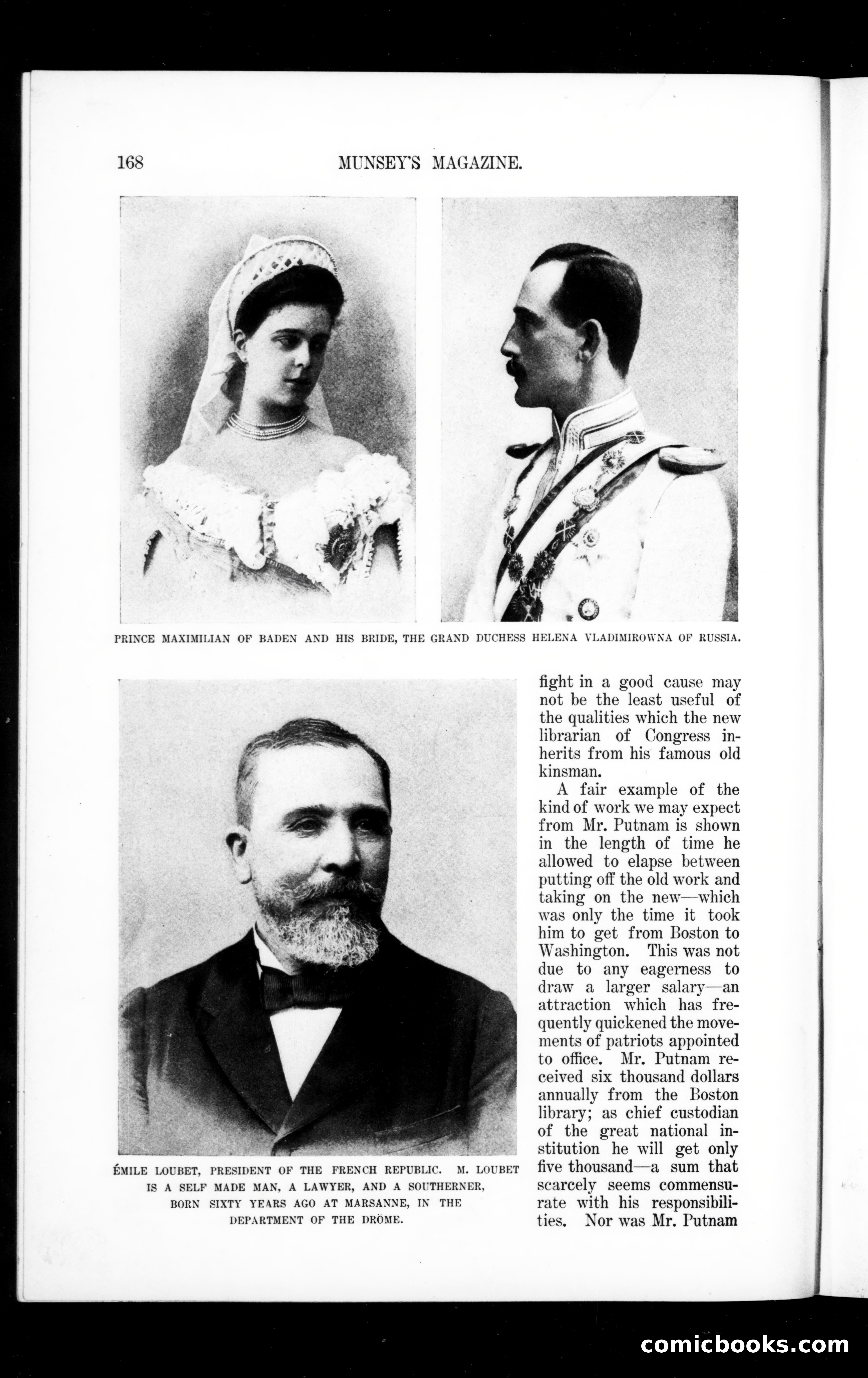 Munsey's Magazine, May 1899 — page 10 of 168