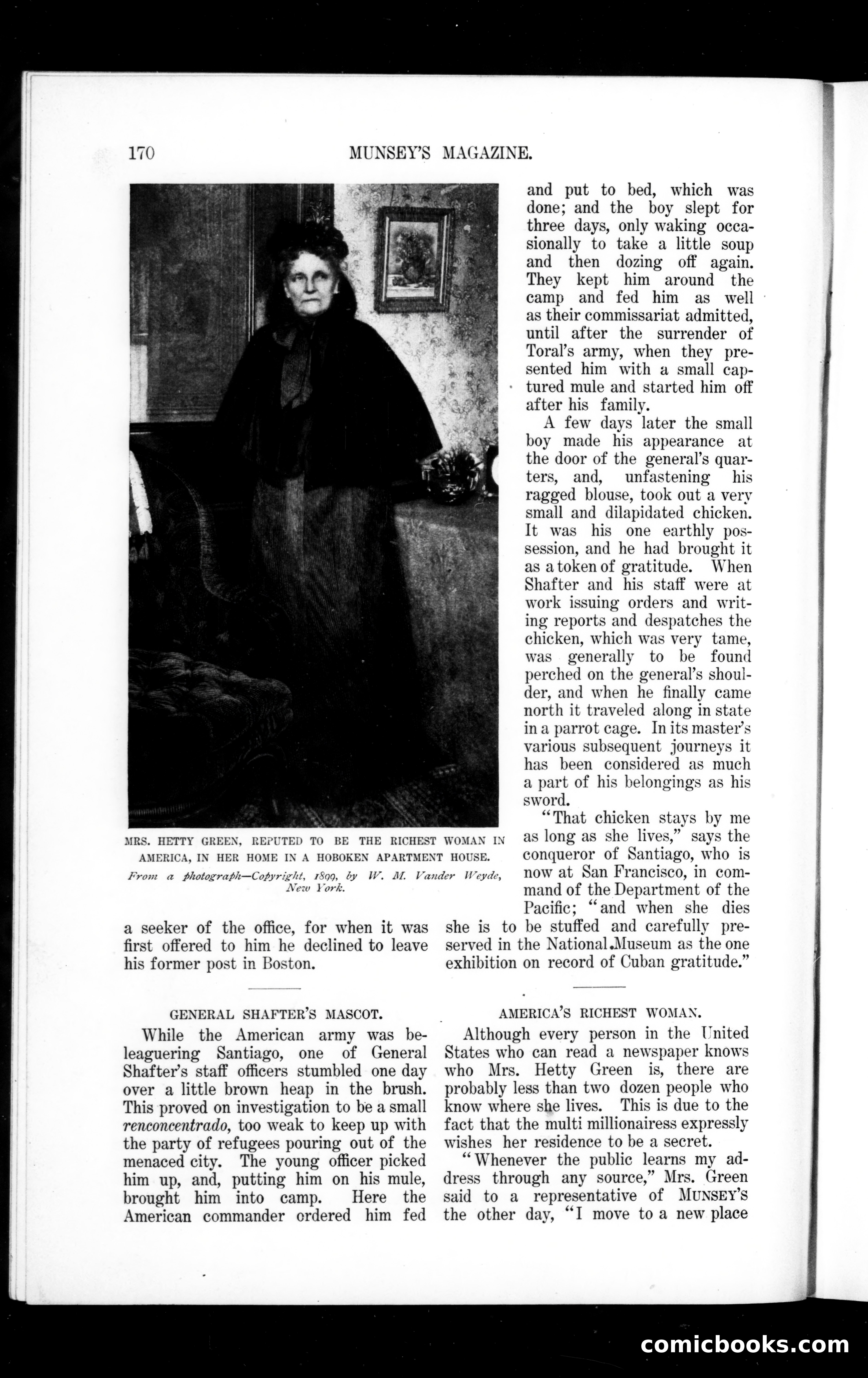 Munsey's Magazine, May 1899 — page 12 of 168