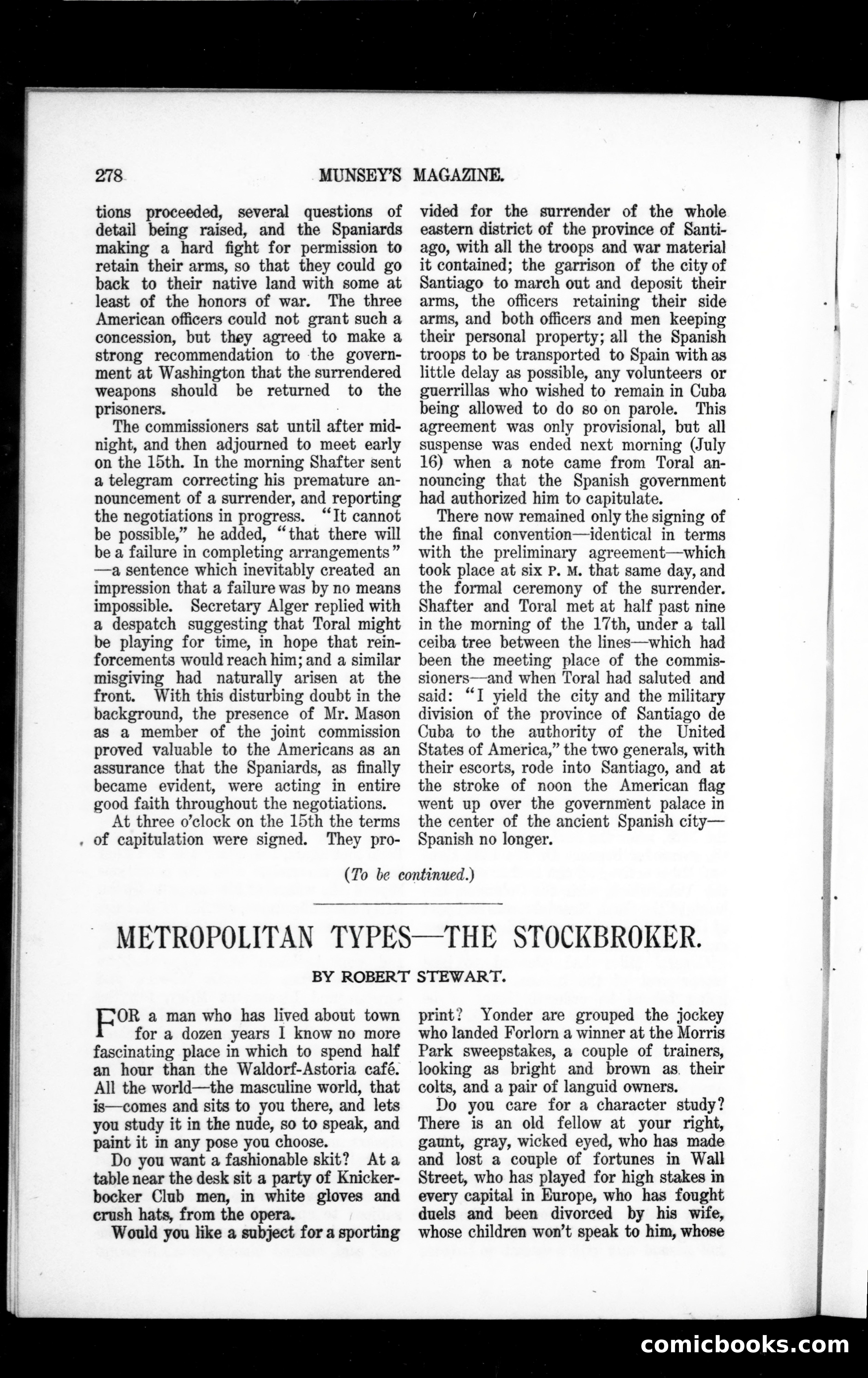 Munsey's Magazine, May 1899 — page 124 of 168