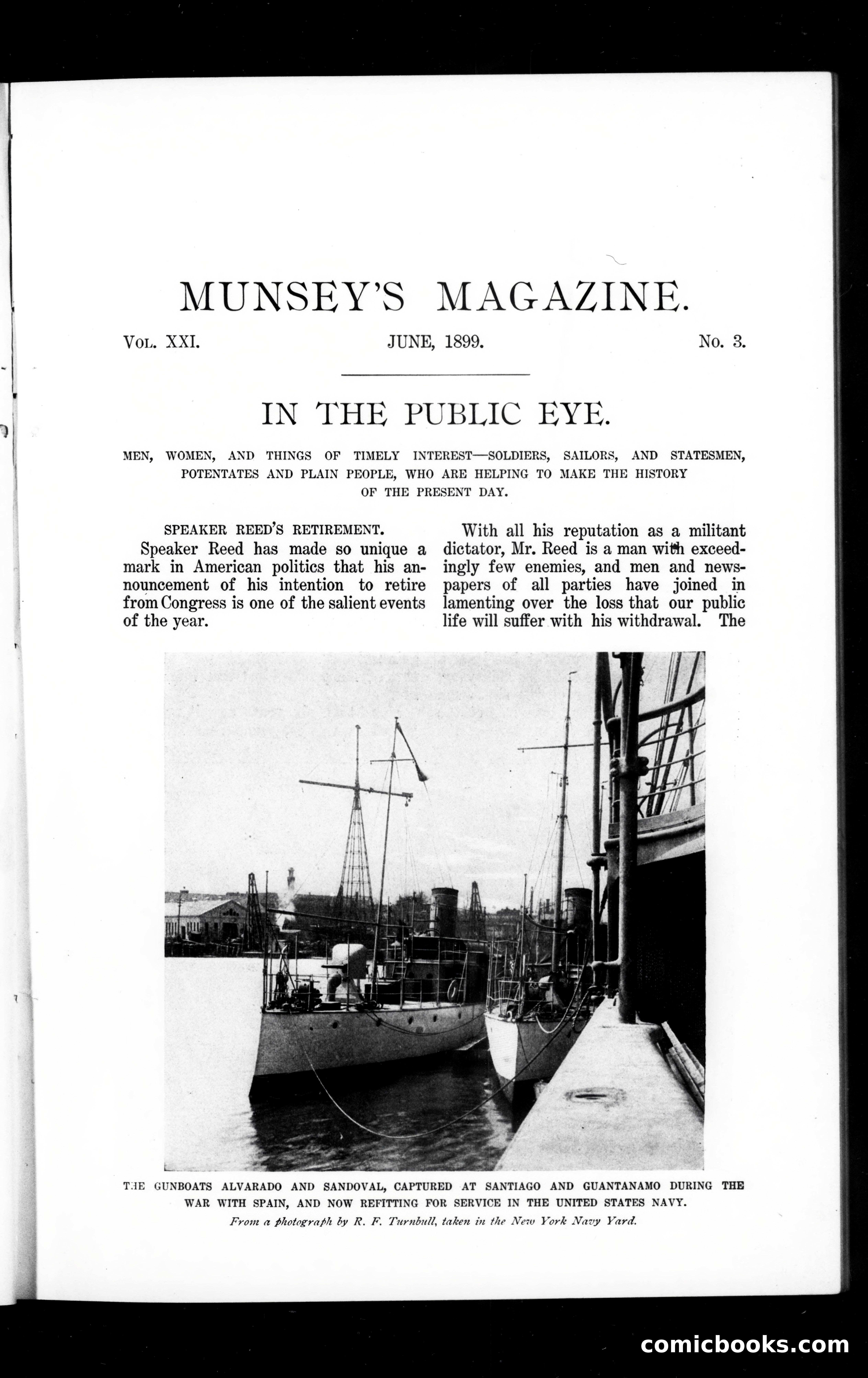 Munsey's Magazine, June 1899 — page 5 of 164