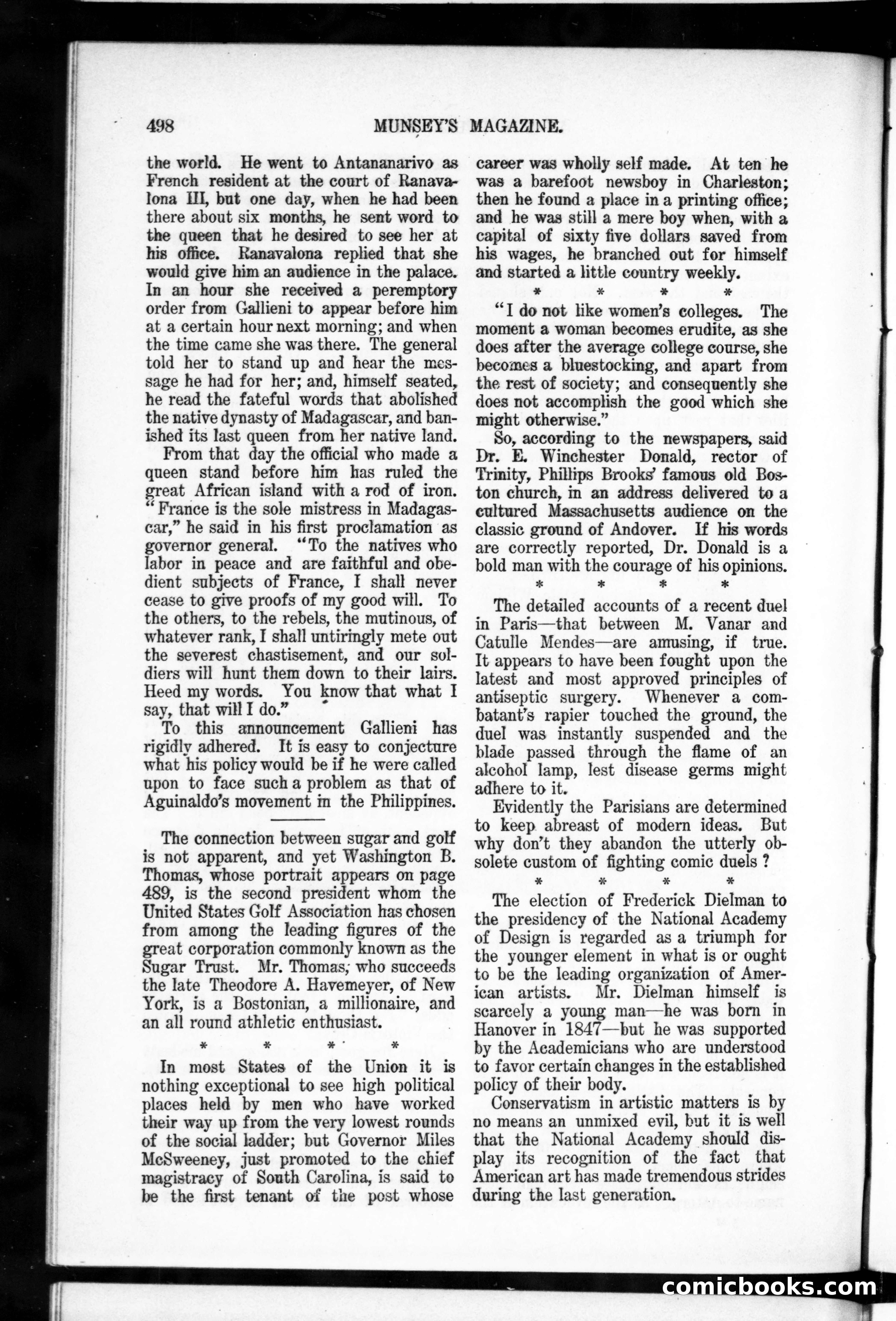 Munsey's Magazine, July 1899 — page 16 of 160