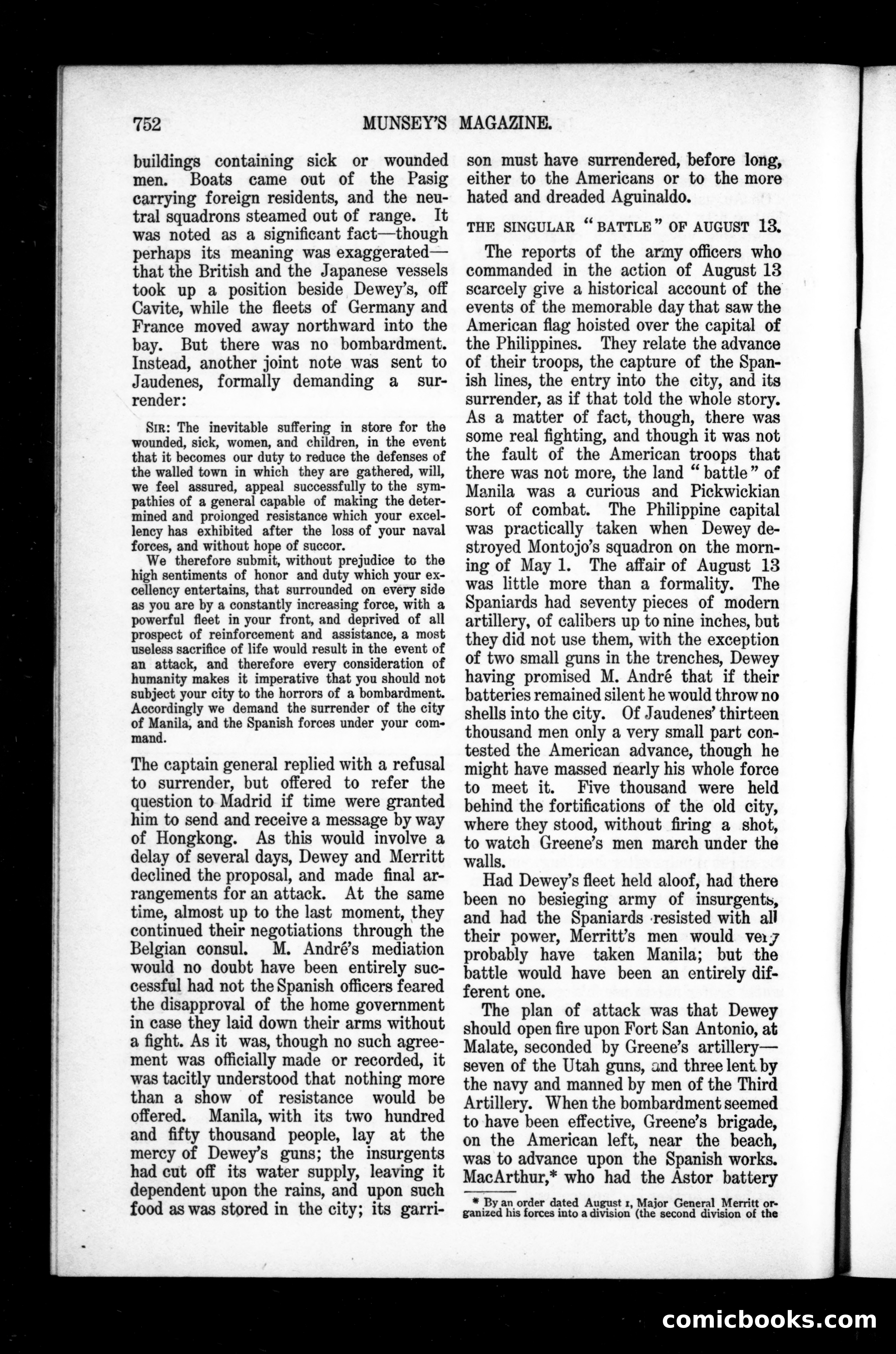 Munsey's Magazine, August 1899 — page 110 of 158
