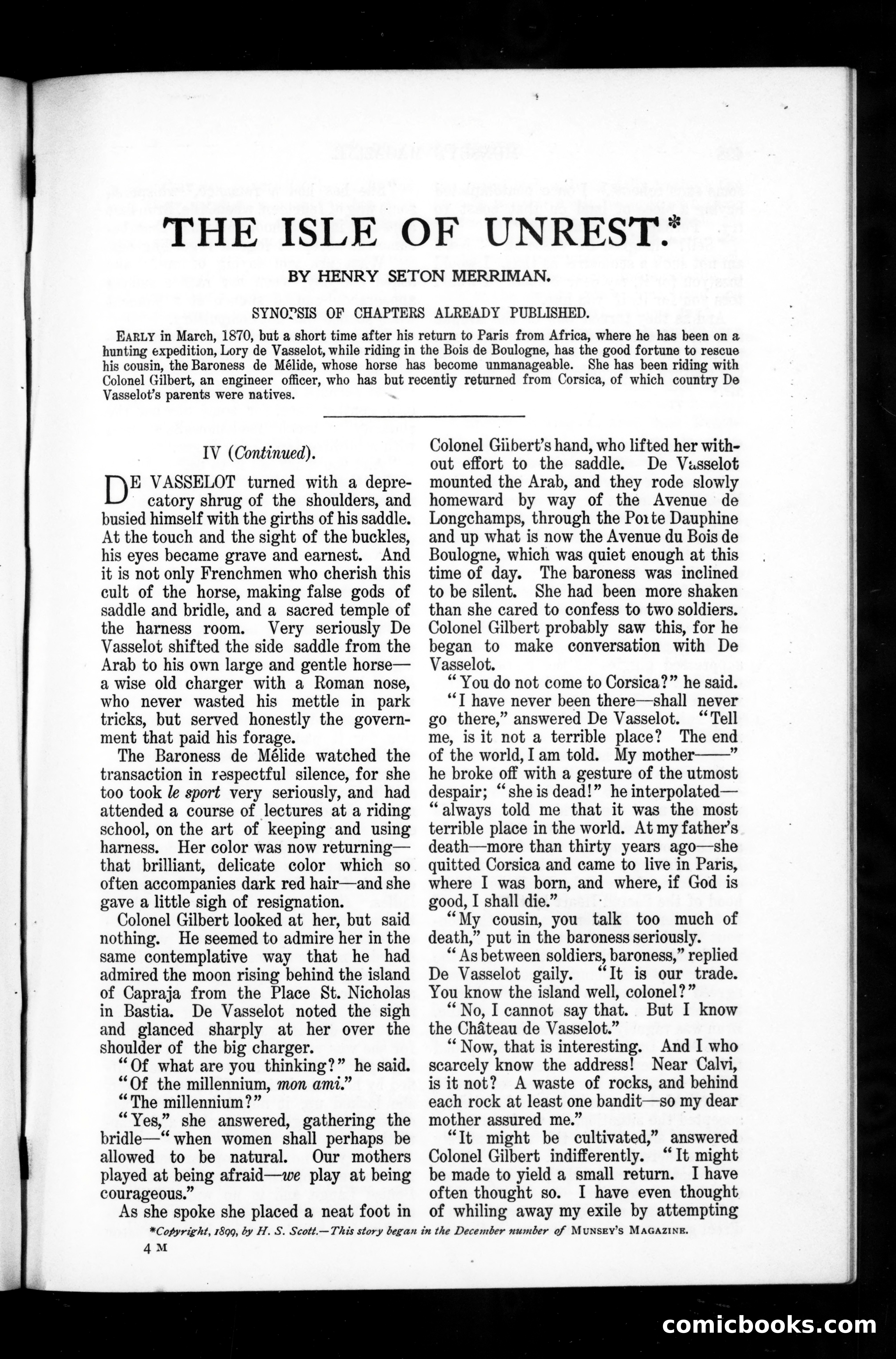 Munsey's Magazine, Vol. 22, No. 4 — page 35 of 162