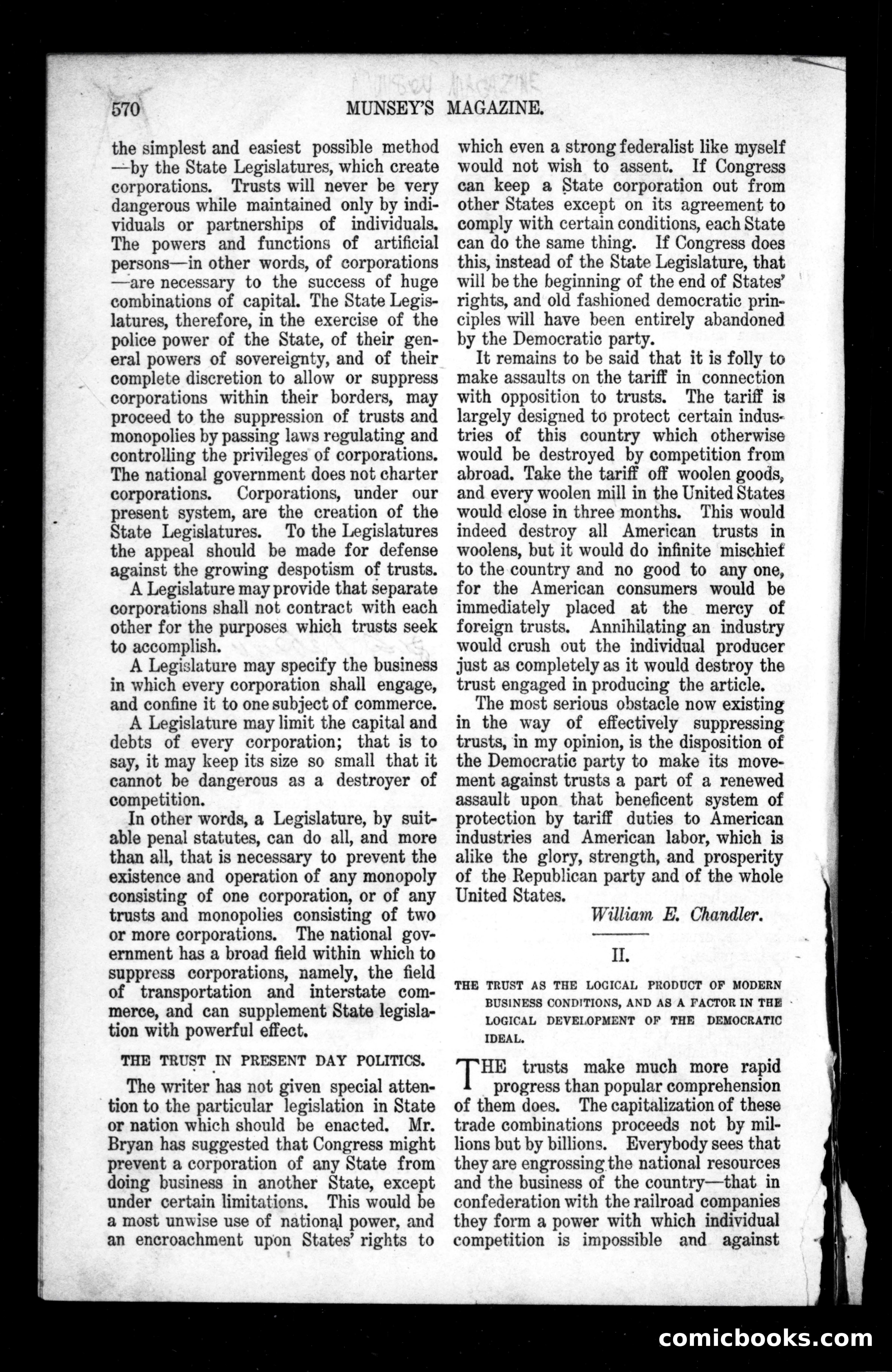 Munsey's Magazine, Vol. 22, No. 4 — page 110 of 162
