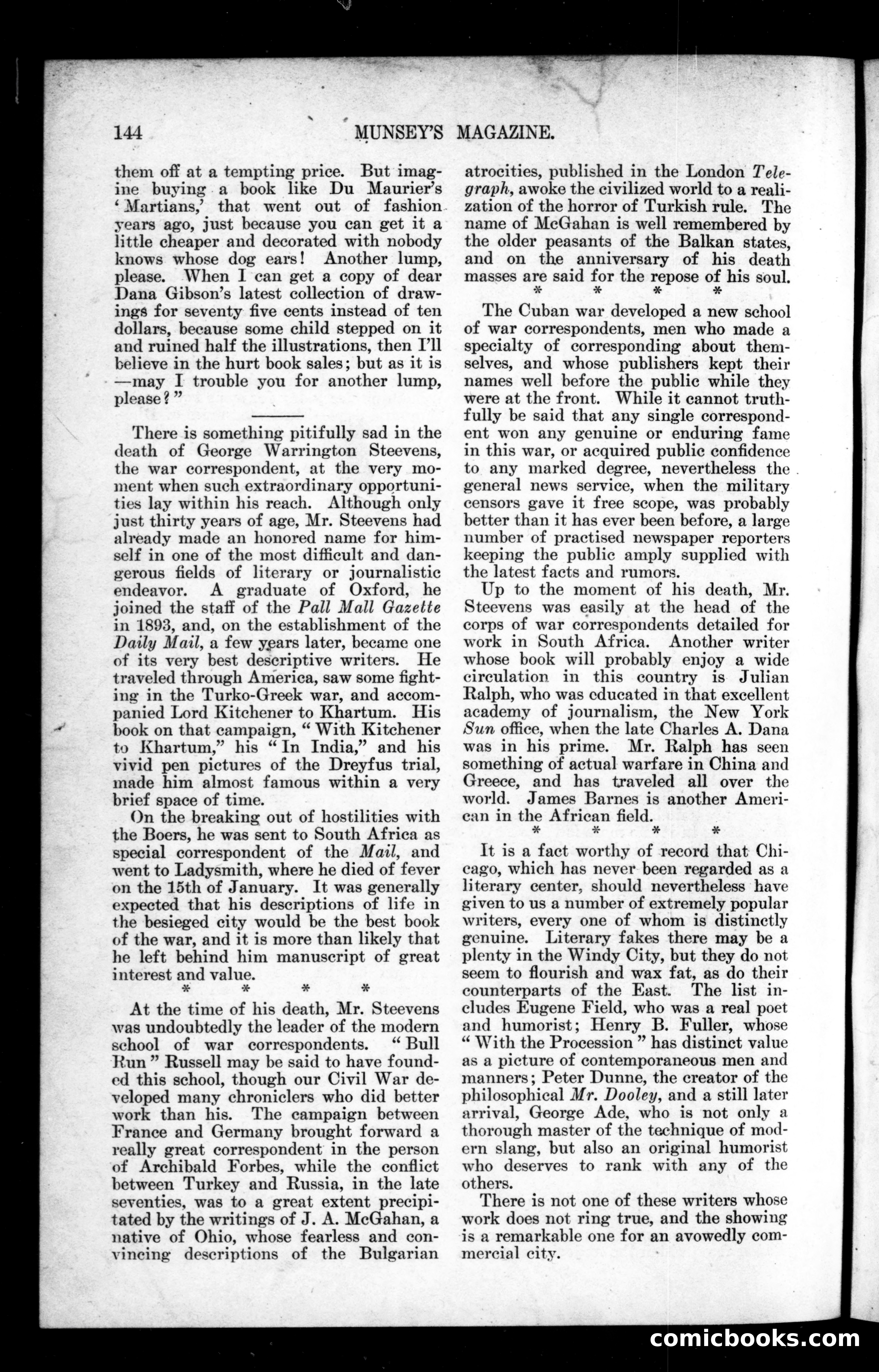 Munsey's Magazine, April 1900 — page 142 of 142