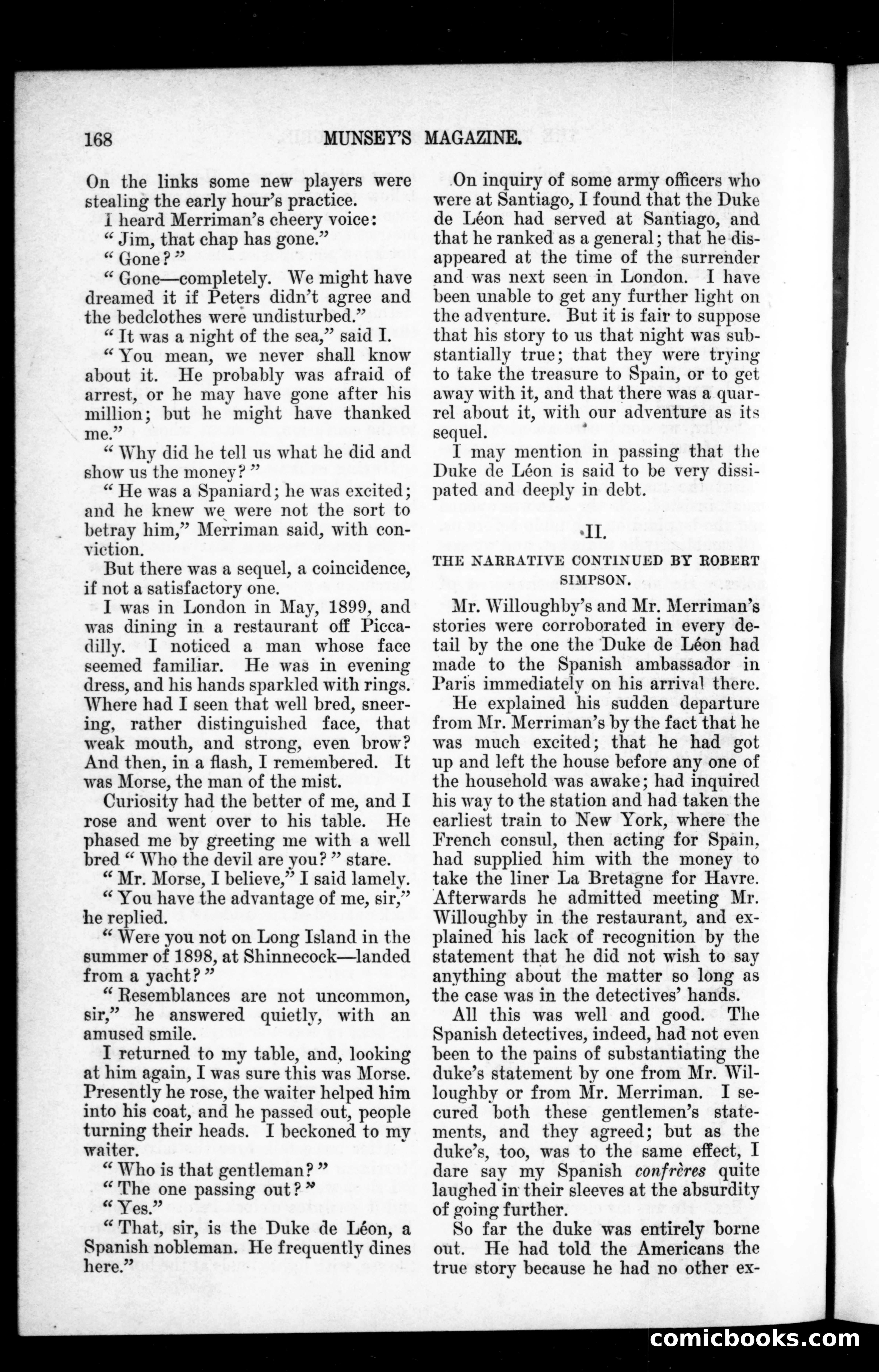Munsey's Magazine, May 1900 — page 26 of 146