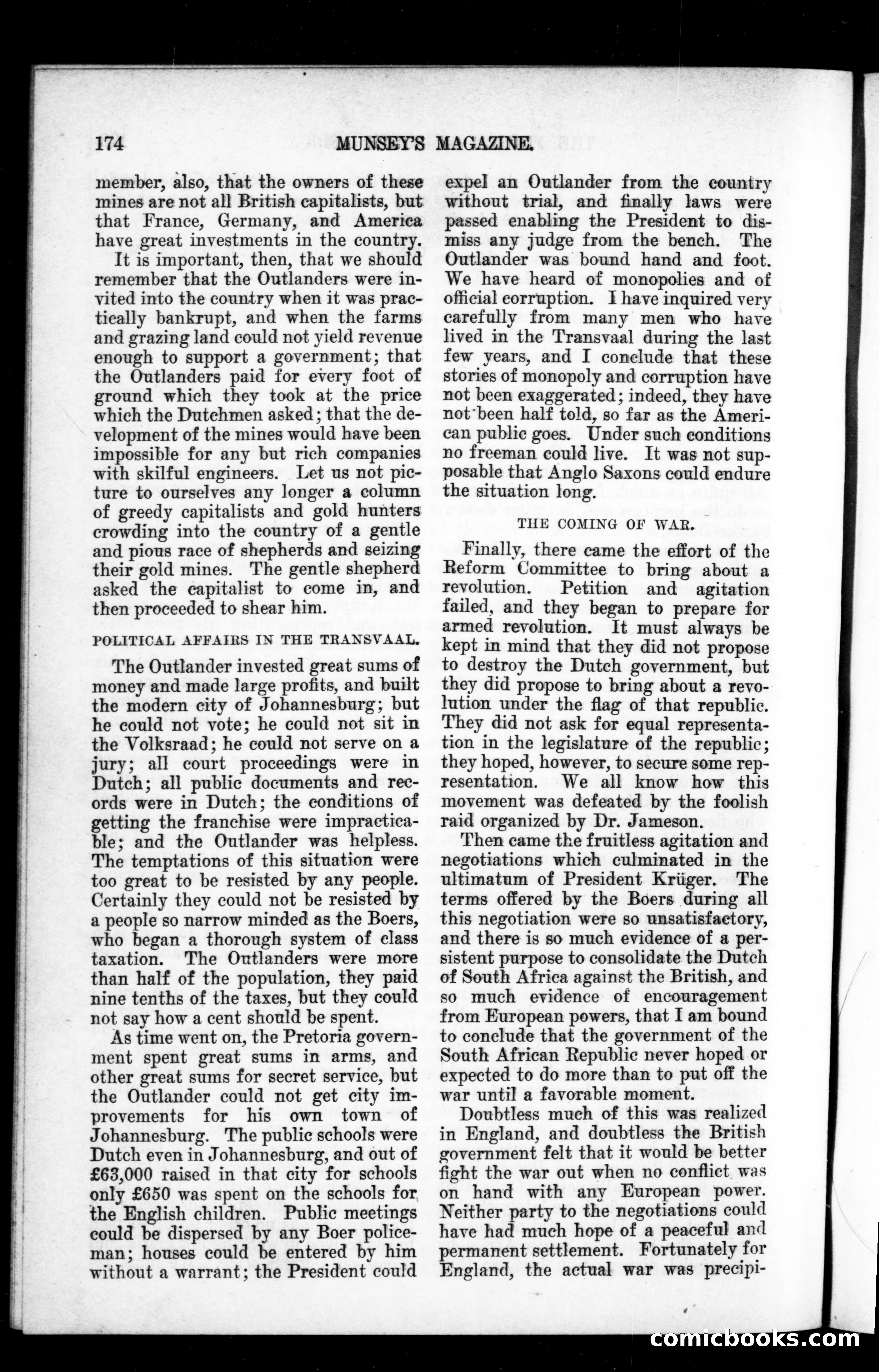 Munsey's Magazine, May 1900 — page 32 of 146