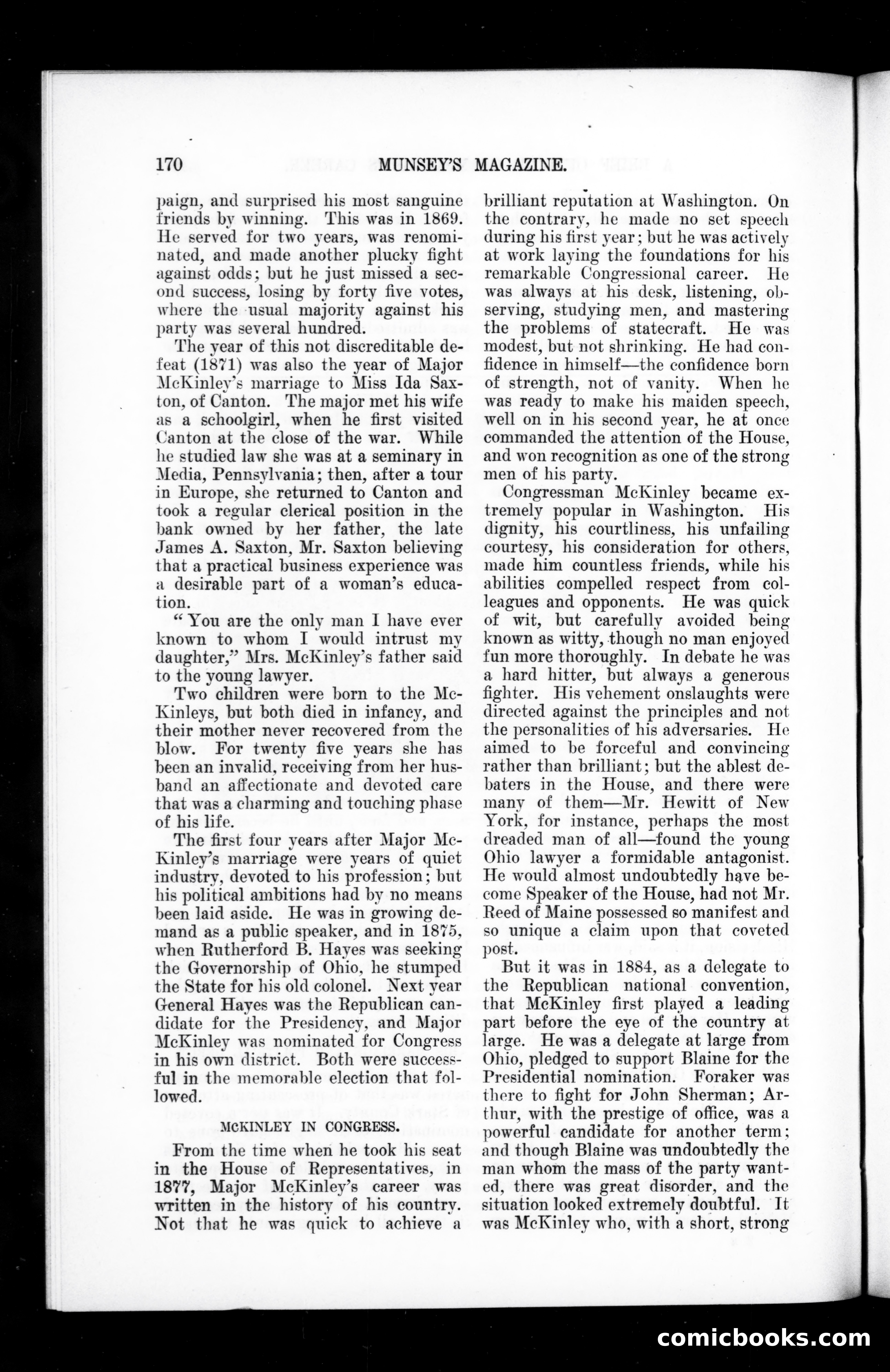 Munsey's Magazine, November 1901 — page 16 of 148