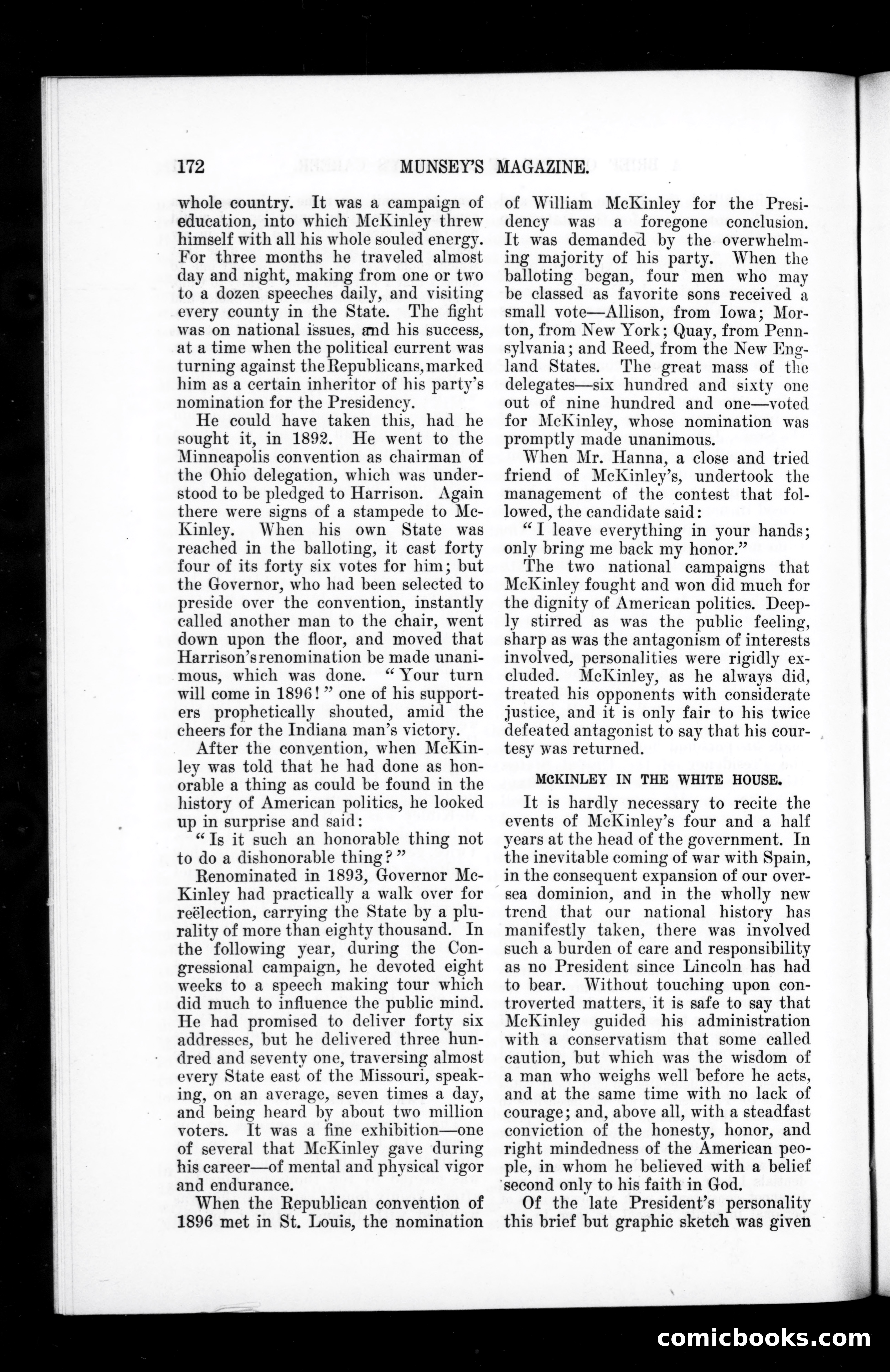 Munsey's Magazine, November 1901 — page 18 of 148