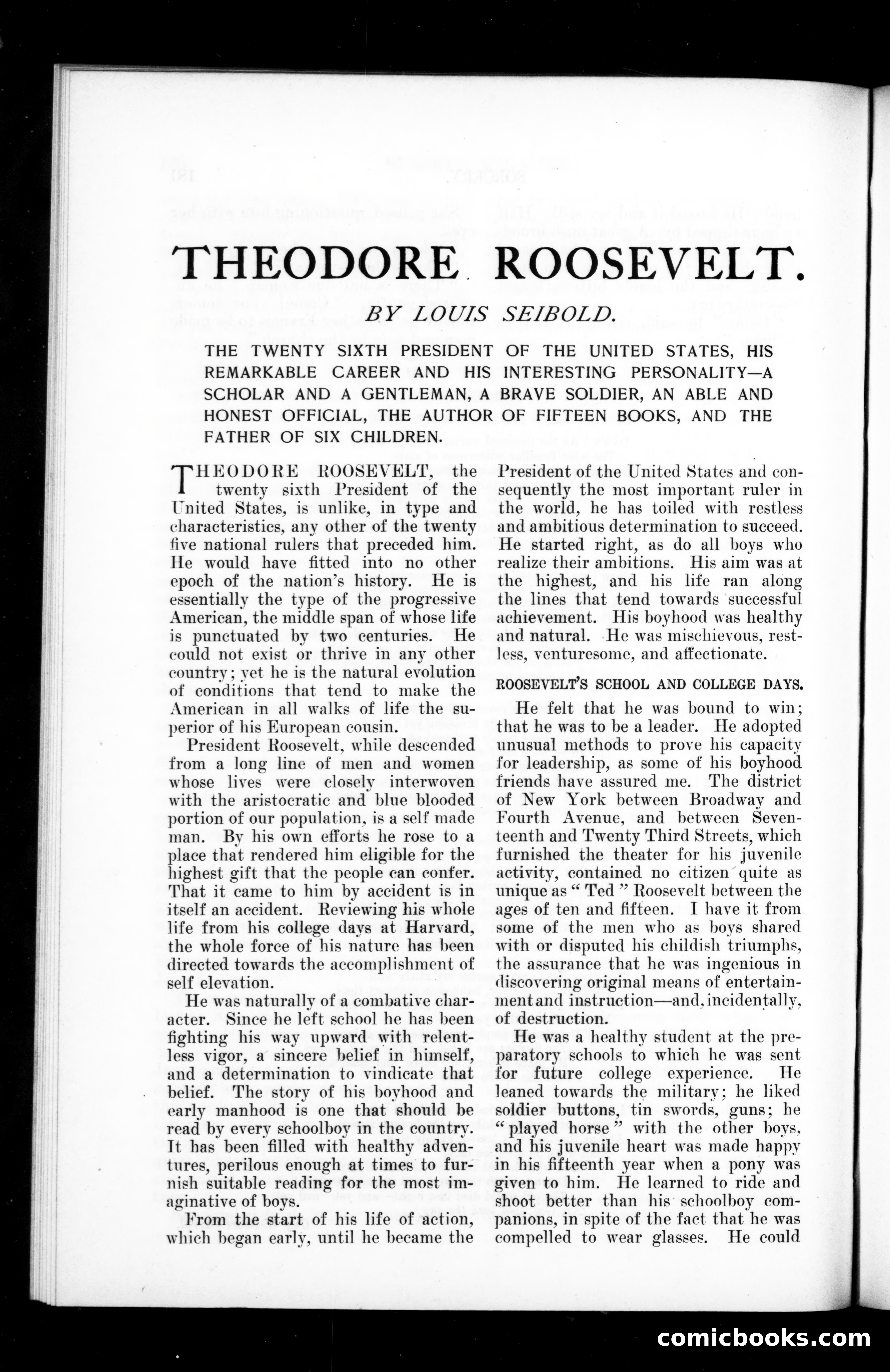 Munsey's Magazine, November 1901 — page 28 of 148