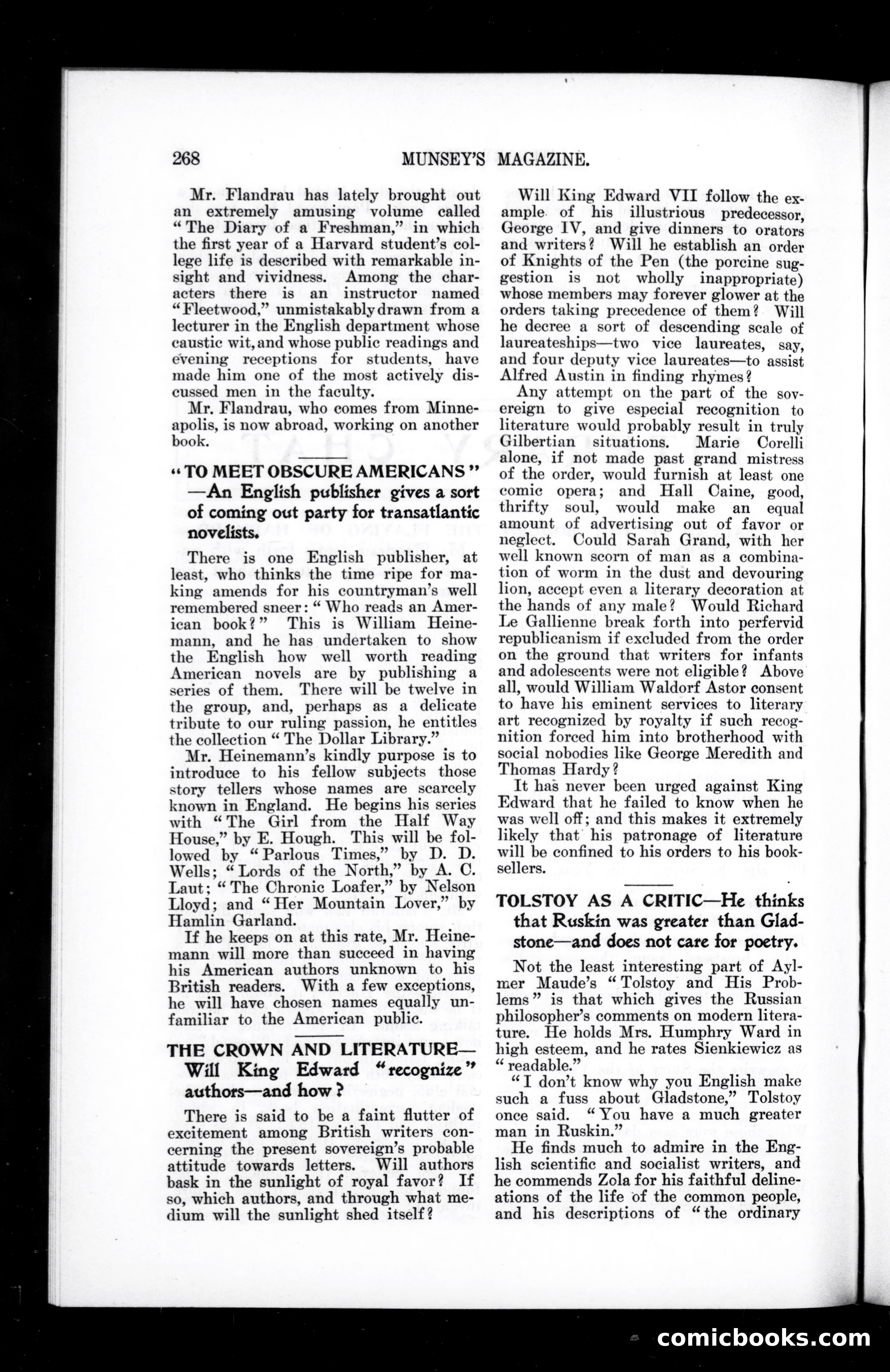 Munsey's Magazine, November 1901 — page 116 of 148