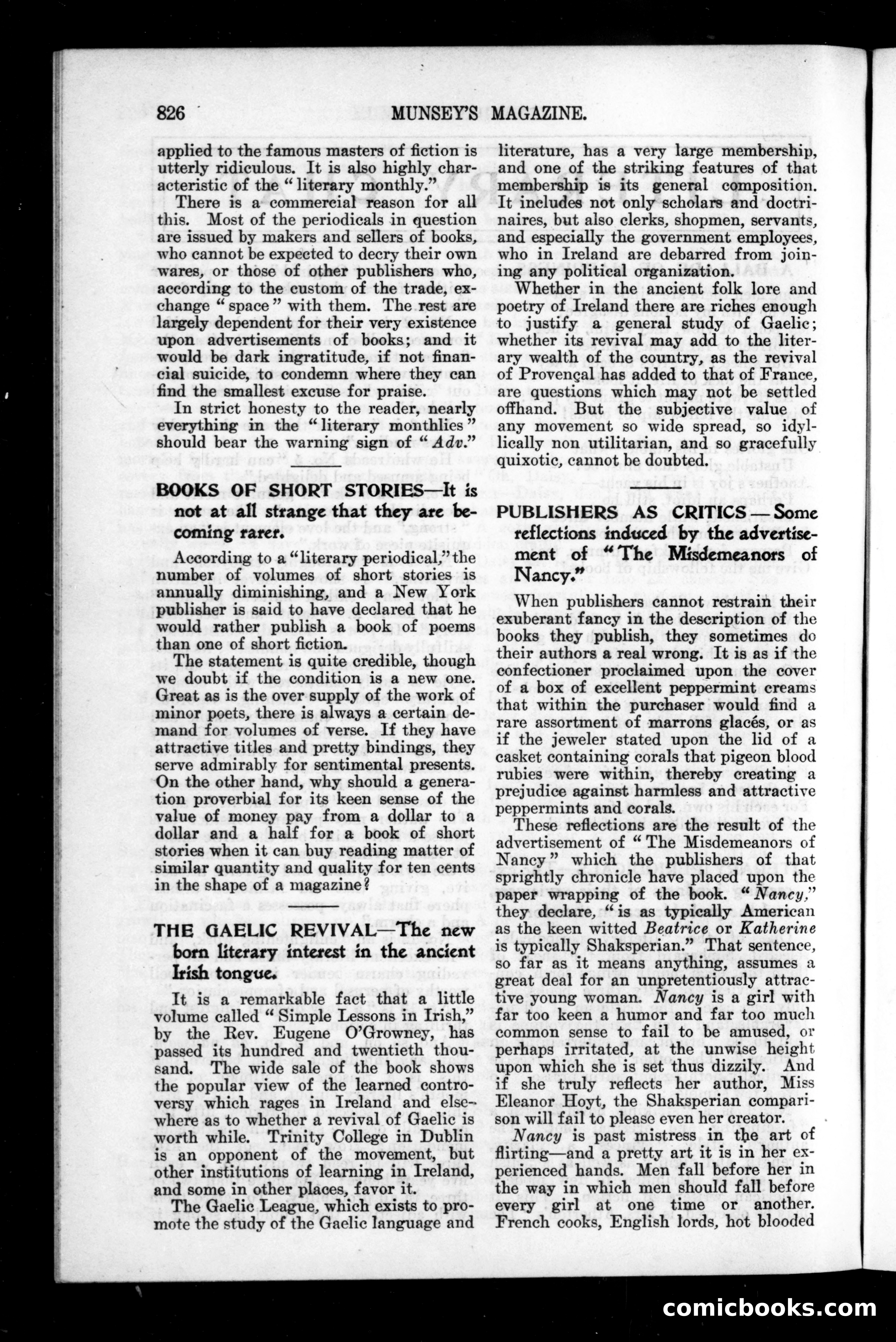 Munsey's Magazine, Vol. 27, No. 5 — page 172 of 178