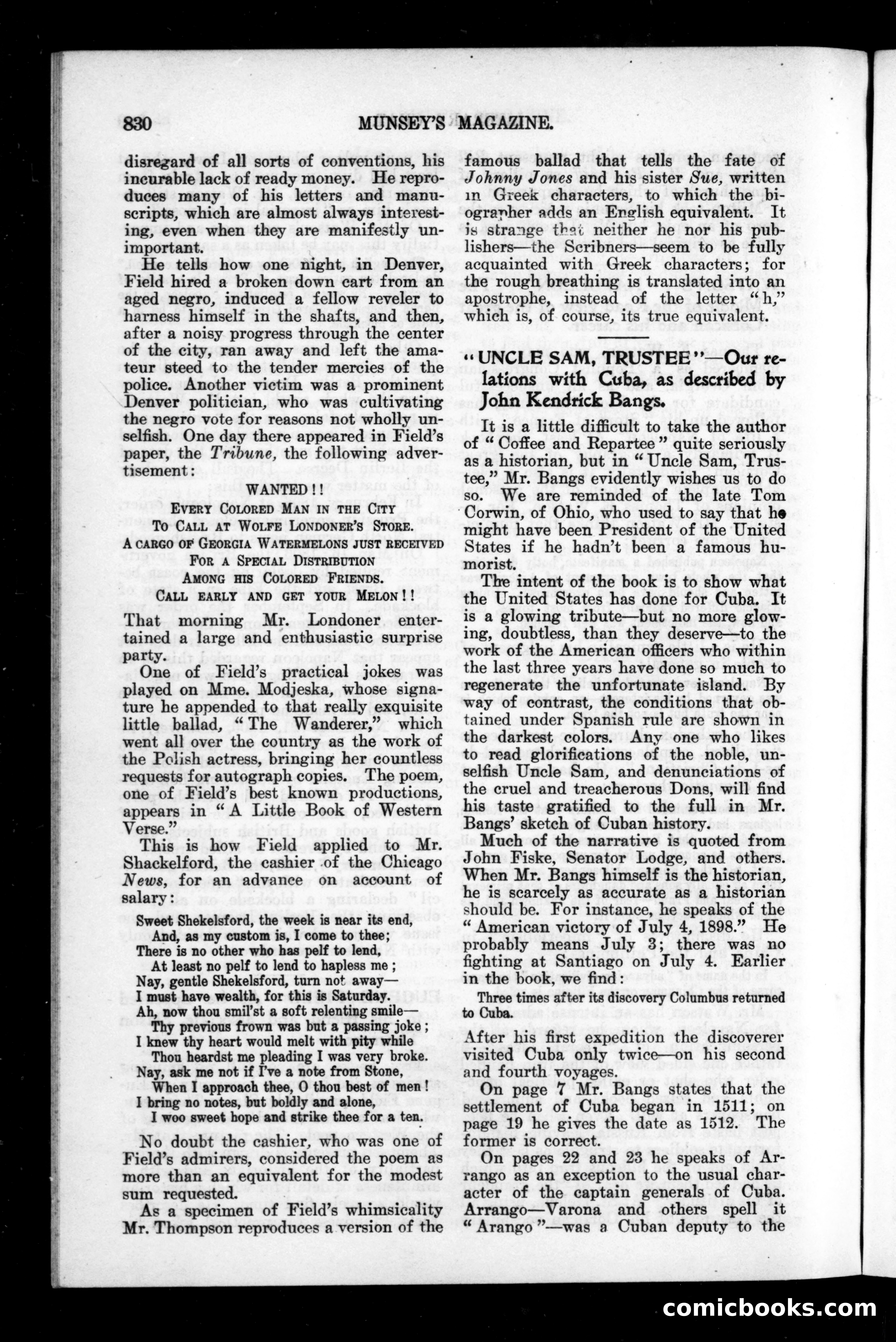 Munsey's Magazine, Vol. 27, No. 5 — page 176 of 178