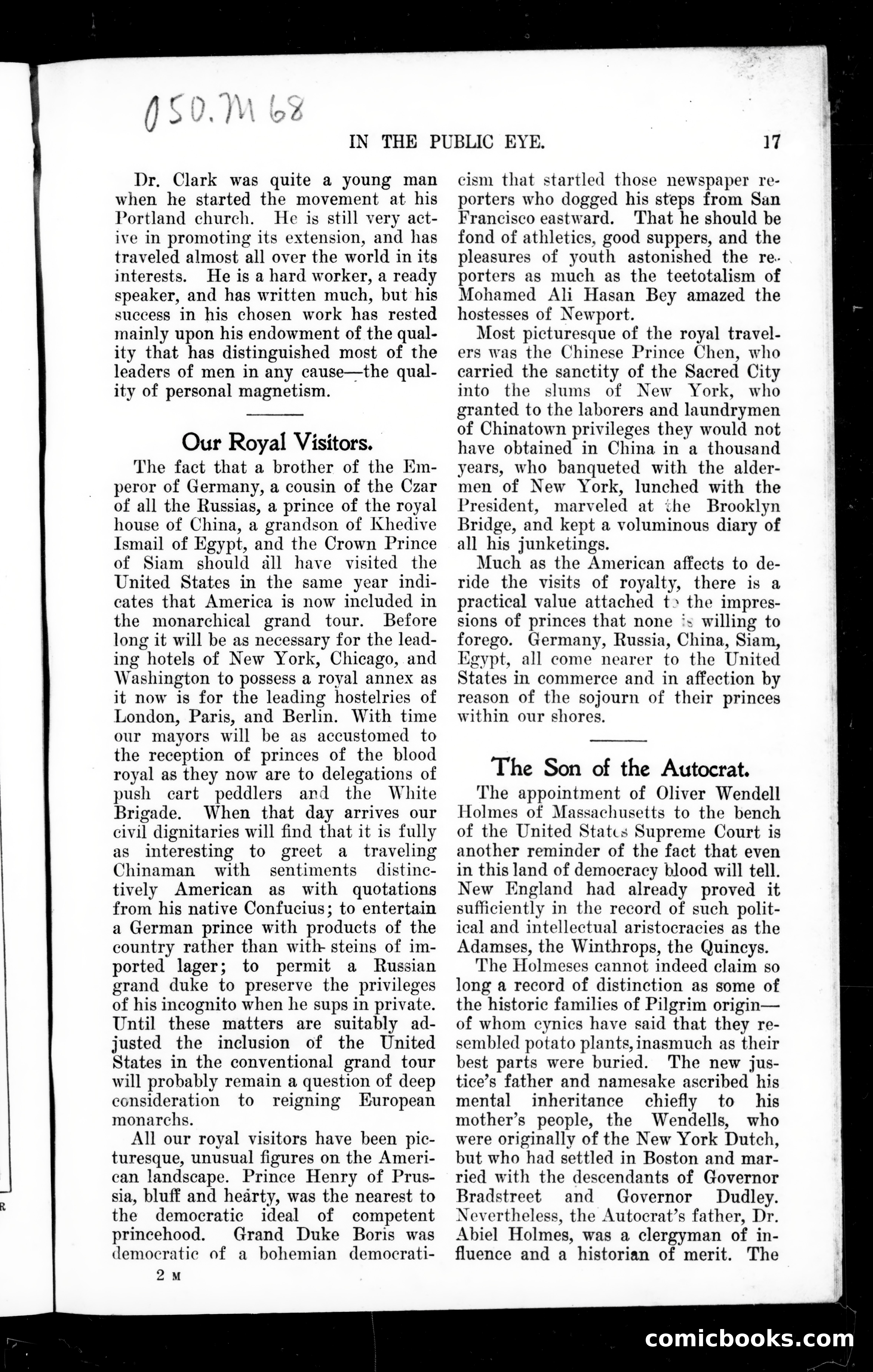 Munsey's Magazine, October 1902 — page 17 of 160