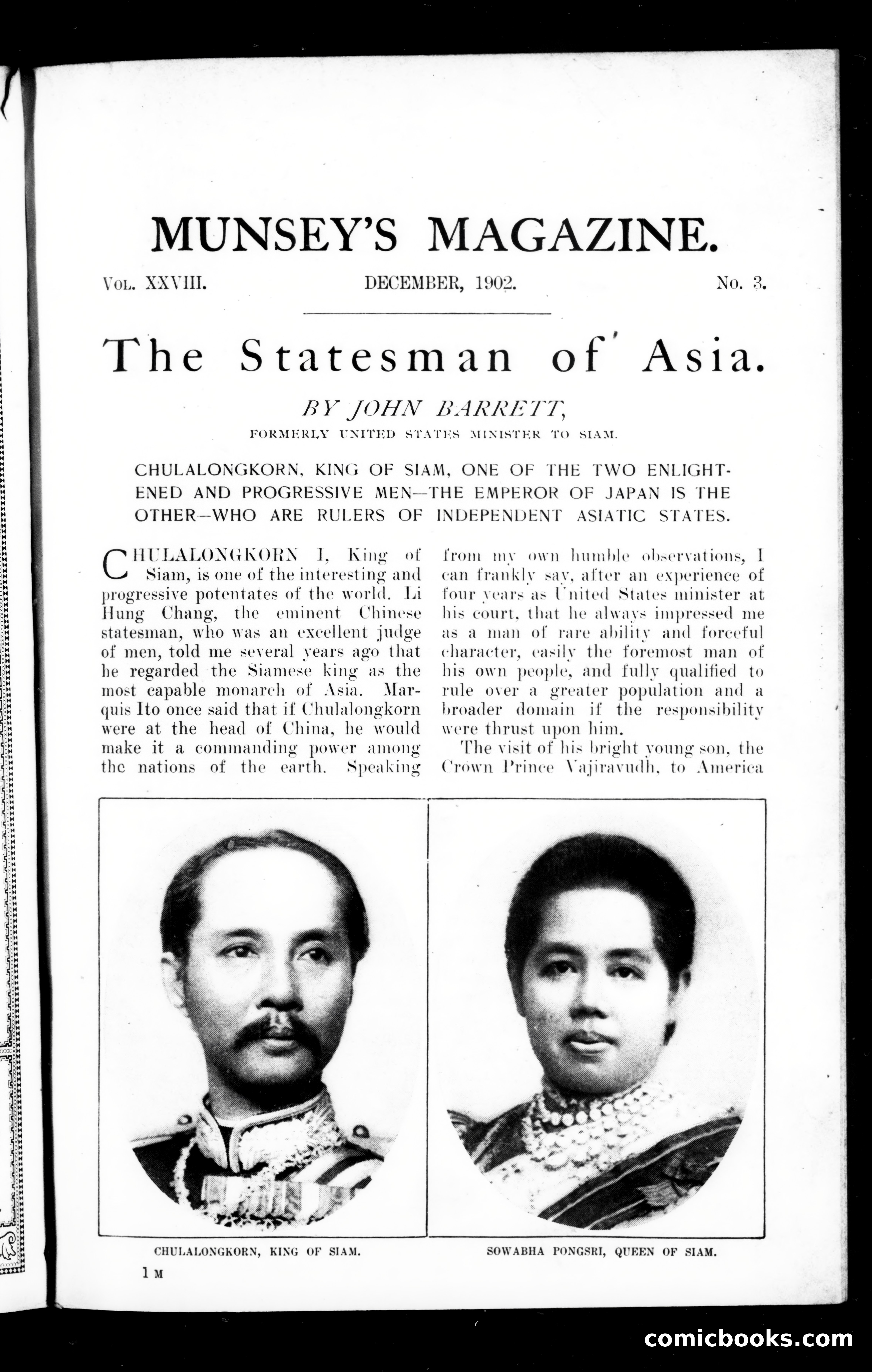 Munsey's Magazine, December 1902 — page 3 of 162