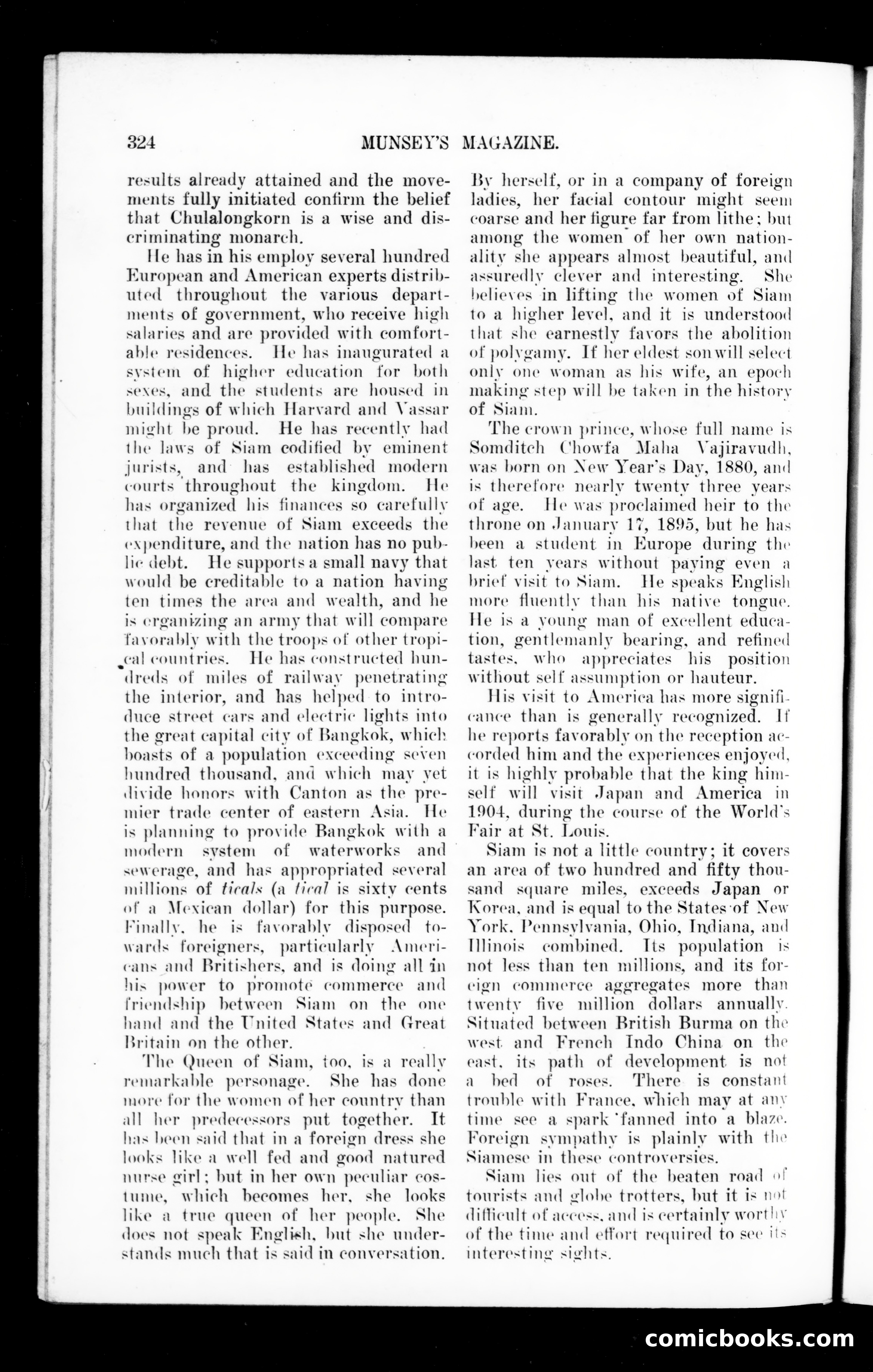 Munsey's Magazine, December 1902 — page 6 of 162