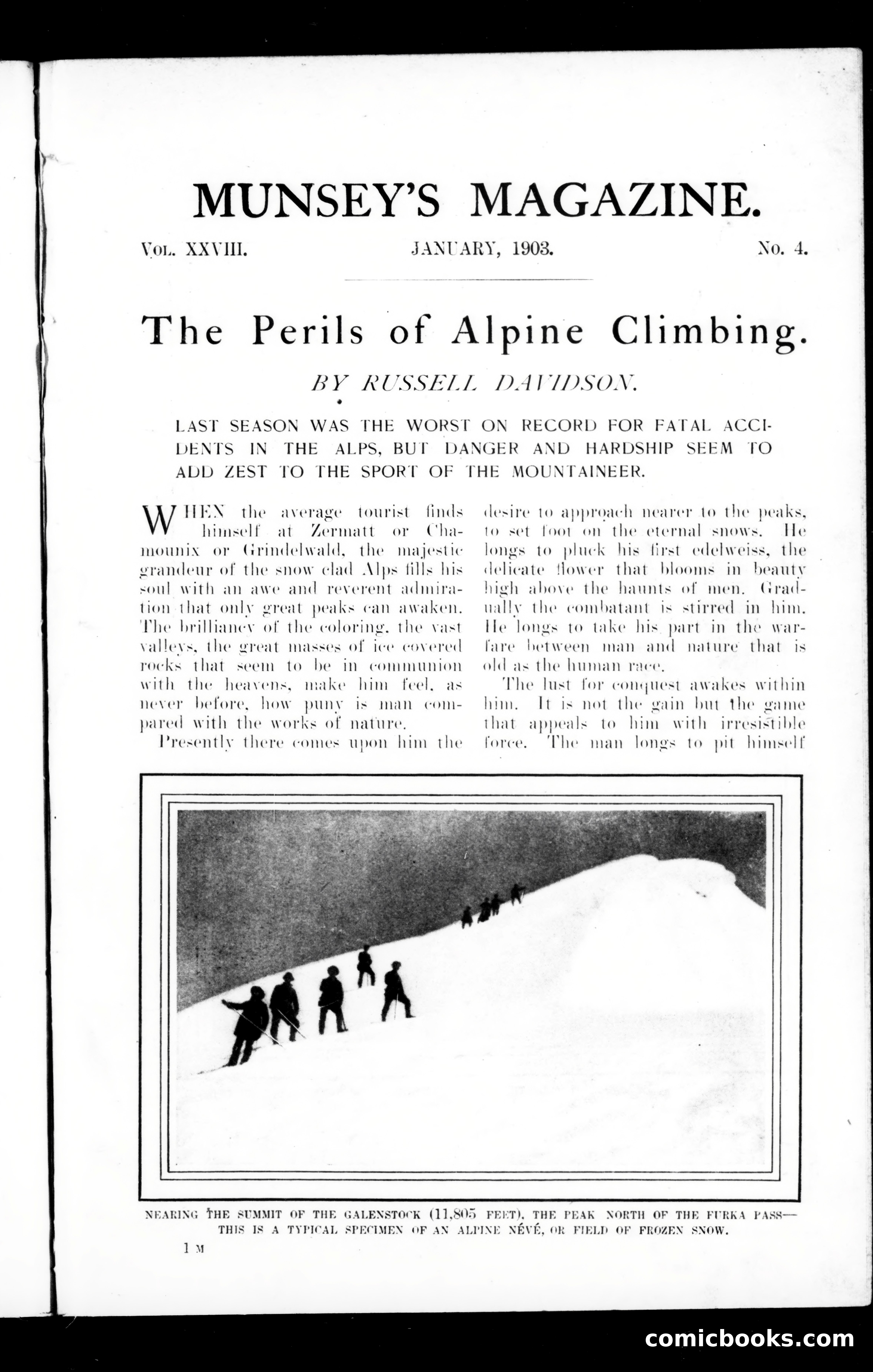 Munsey's Magazine, January 1903 — page 1 of 160