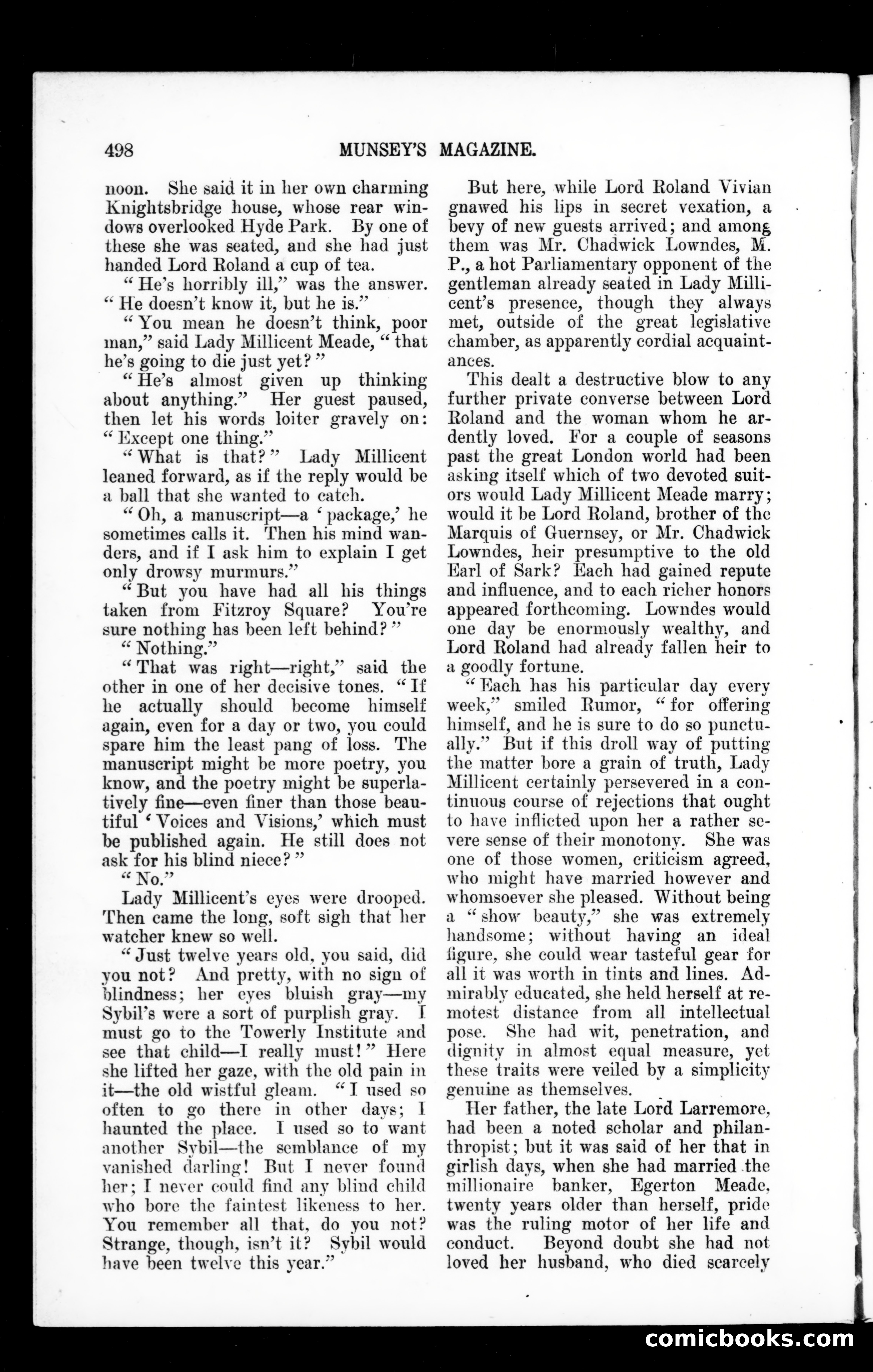 Munsey's Magazine, January 1903 — page 18 of 160