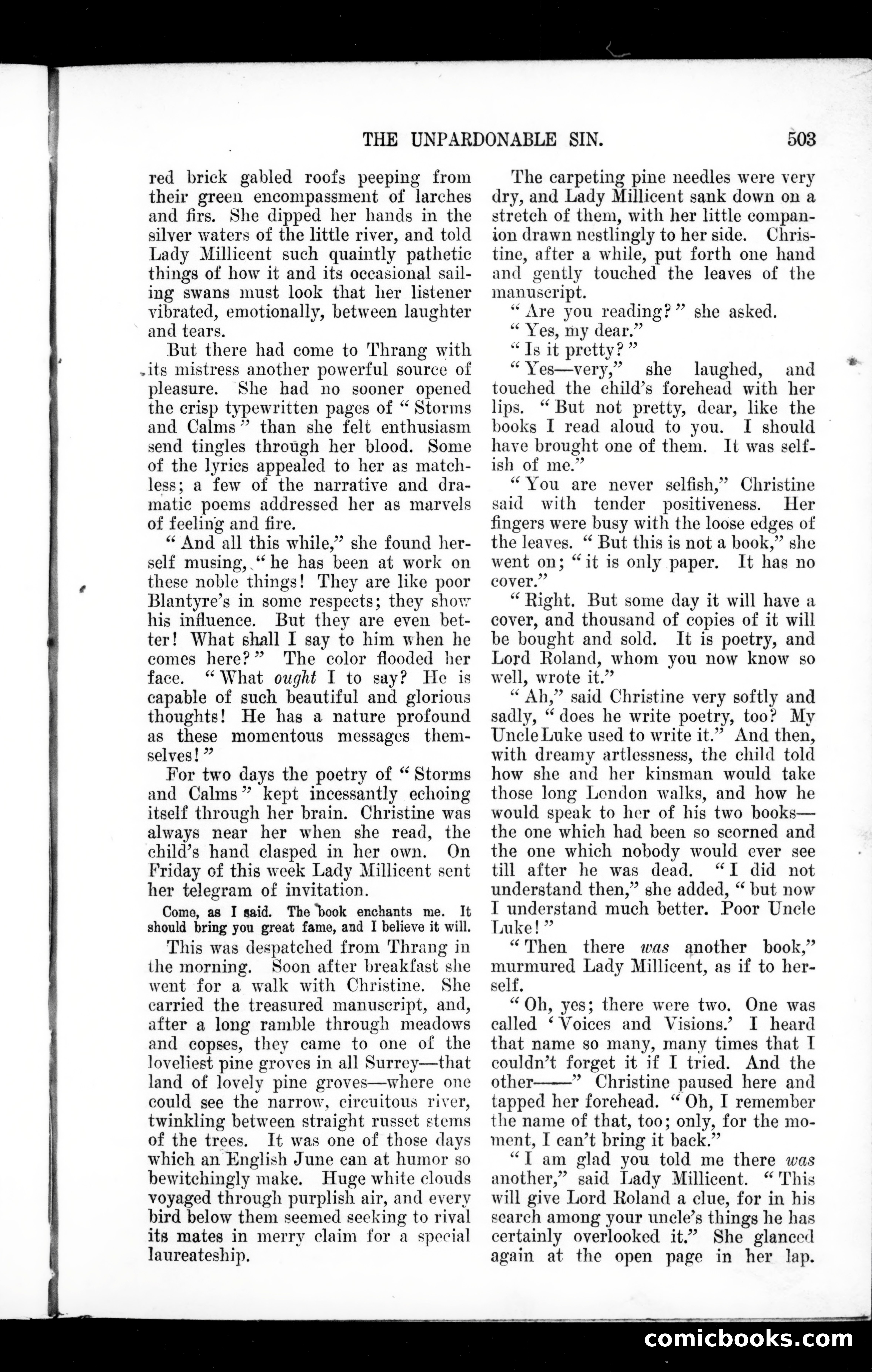 Munsey's Magazine, January 1903 — page 23 of 160
