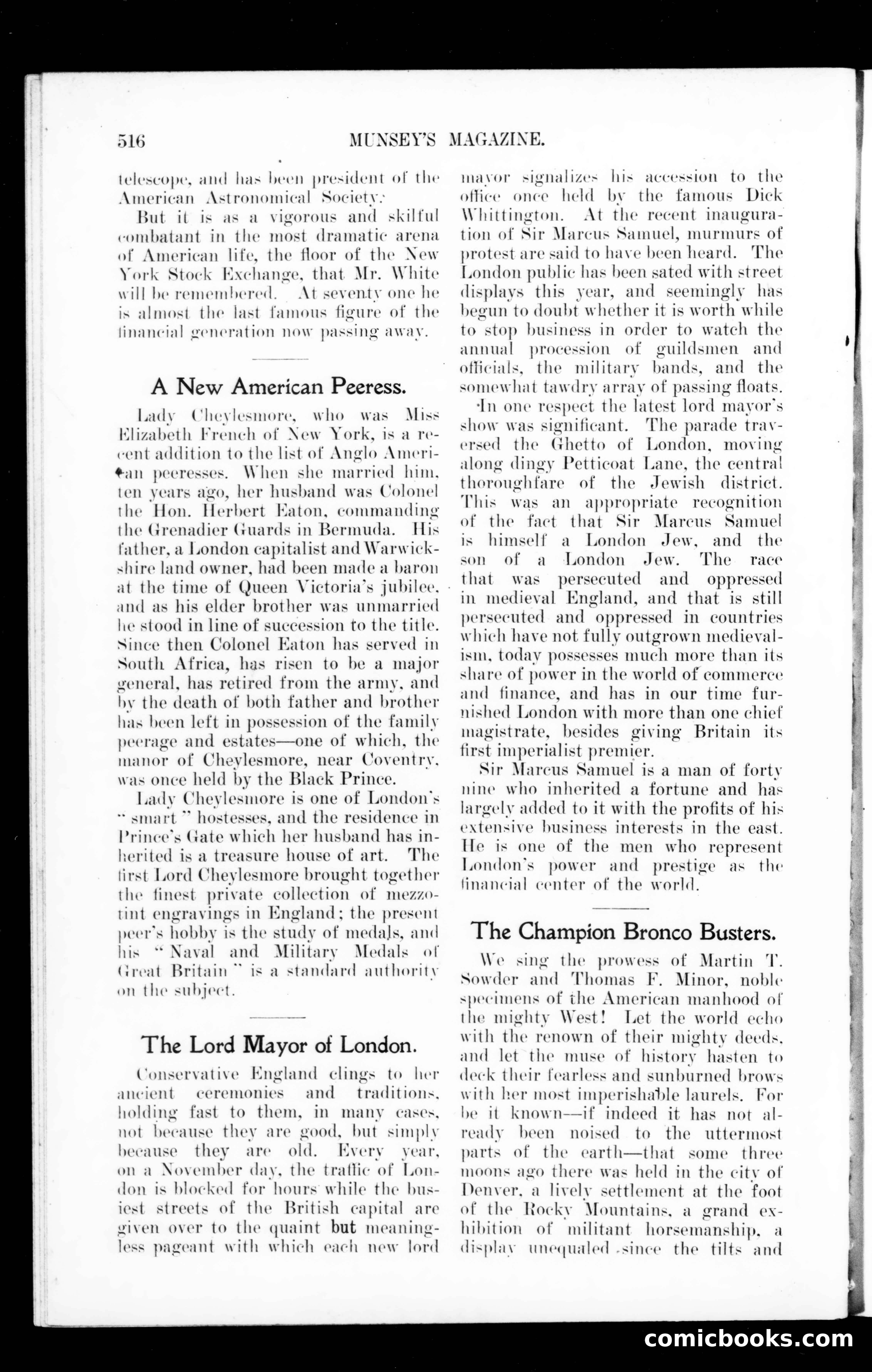 Munsey's Magazine, January 1903 — page 36 of 160