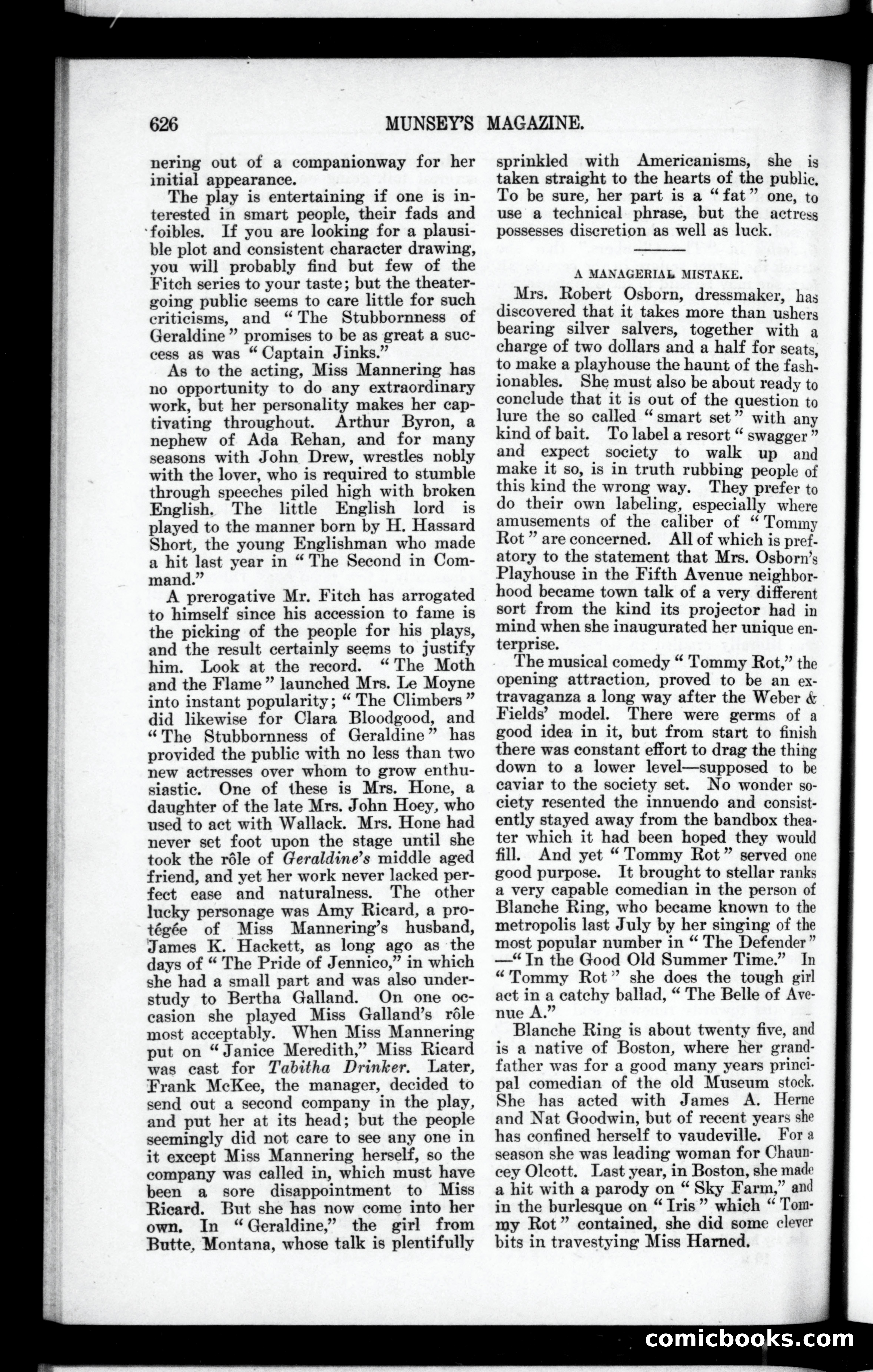Munsey's Magazine, January 1903 — page 146 of 160