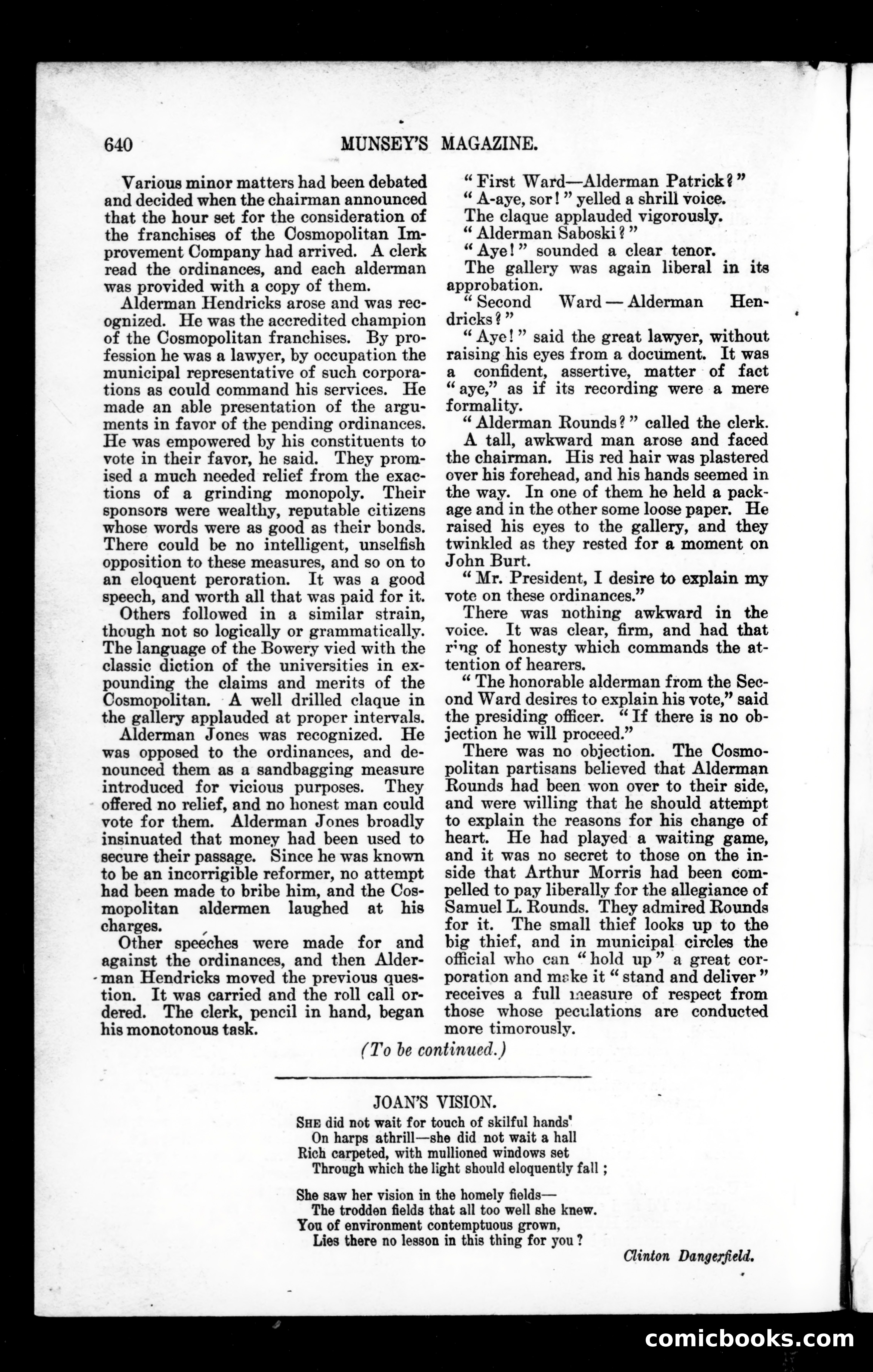 Munsey's Magazine, January 1903 — page 160 of 160