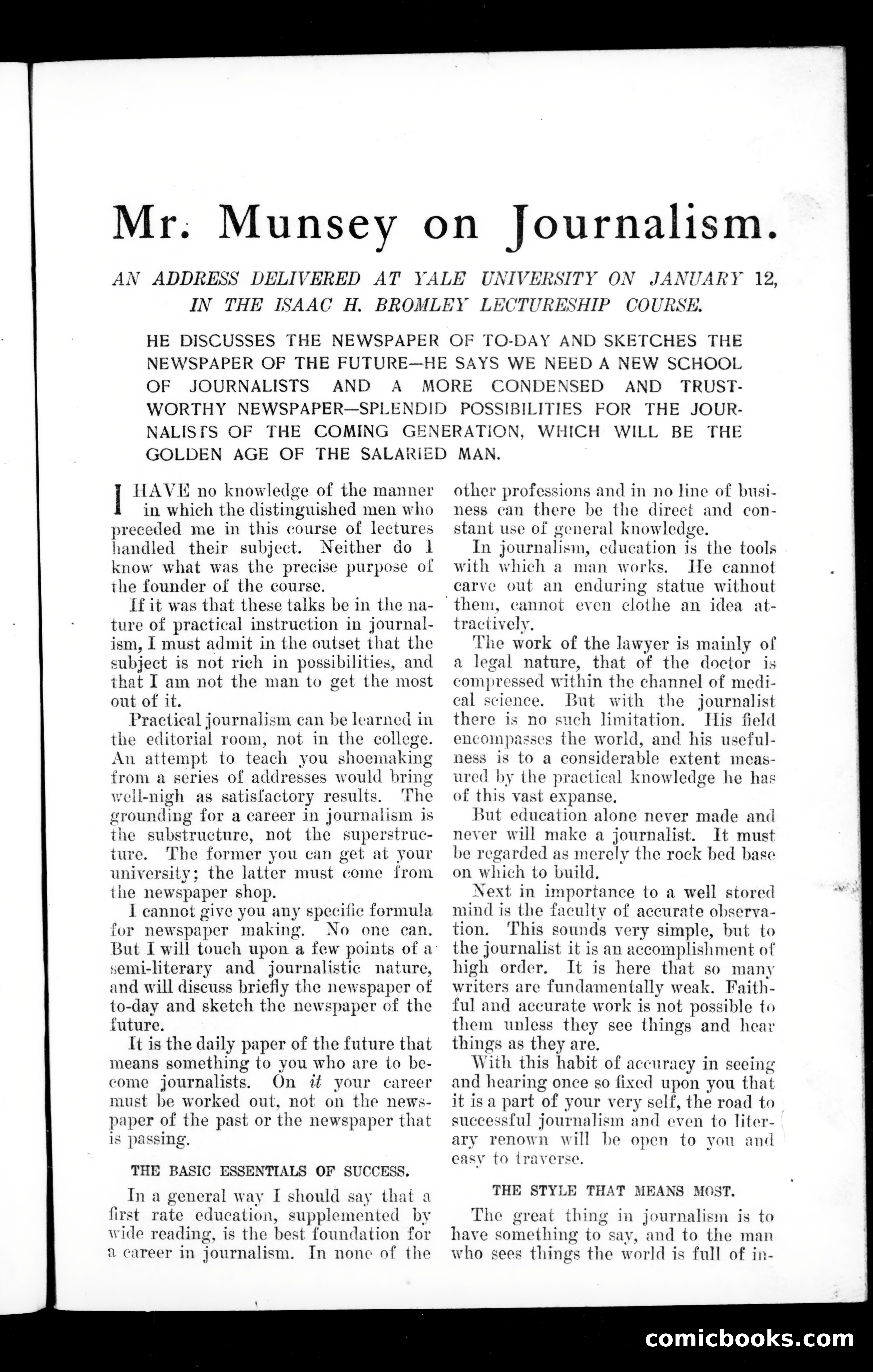 Munsey's Magazine, March 1903 — page 23 of 161