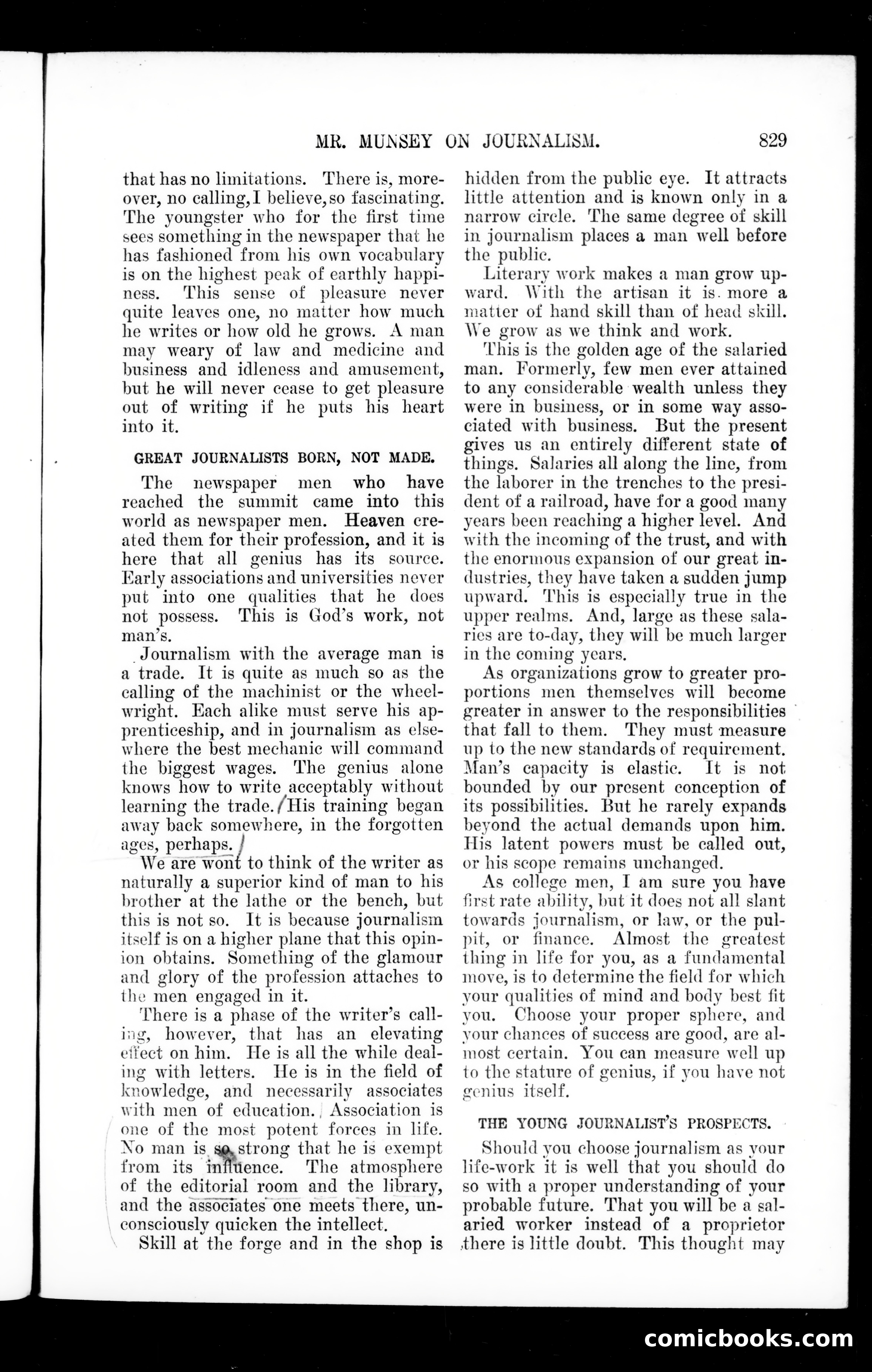Munsey's Magazine, March 1903 — page 29 of 161