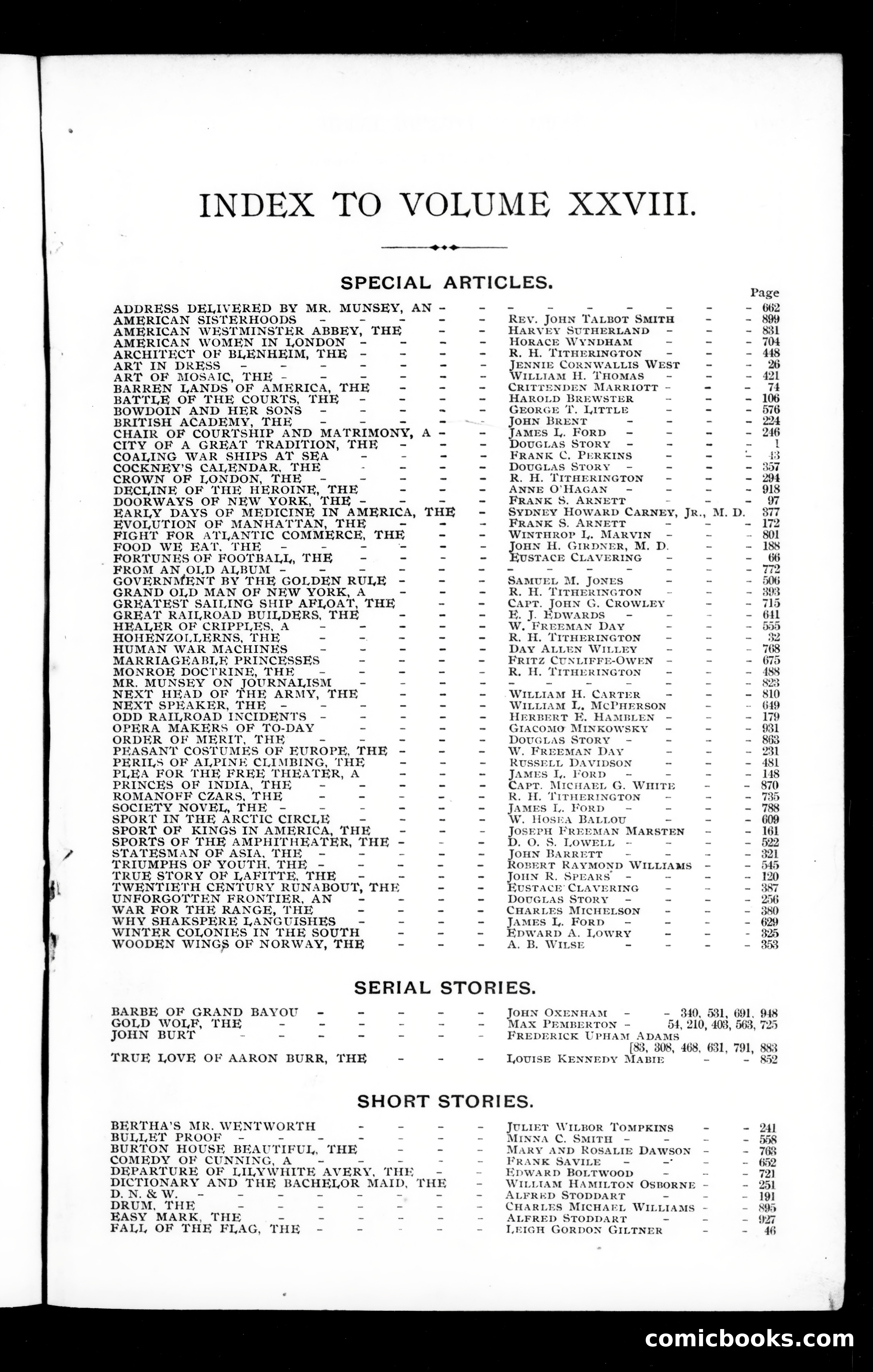 Munsey's Magazine, March 1903 — page 157 of 161