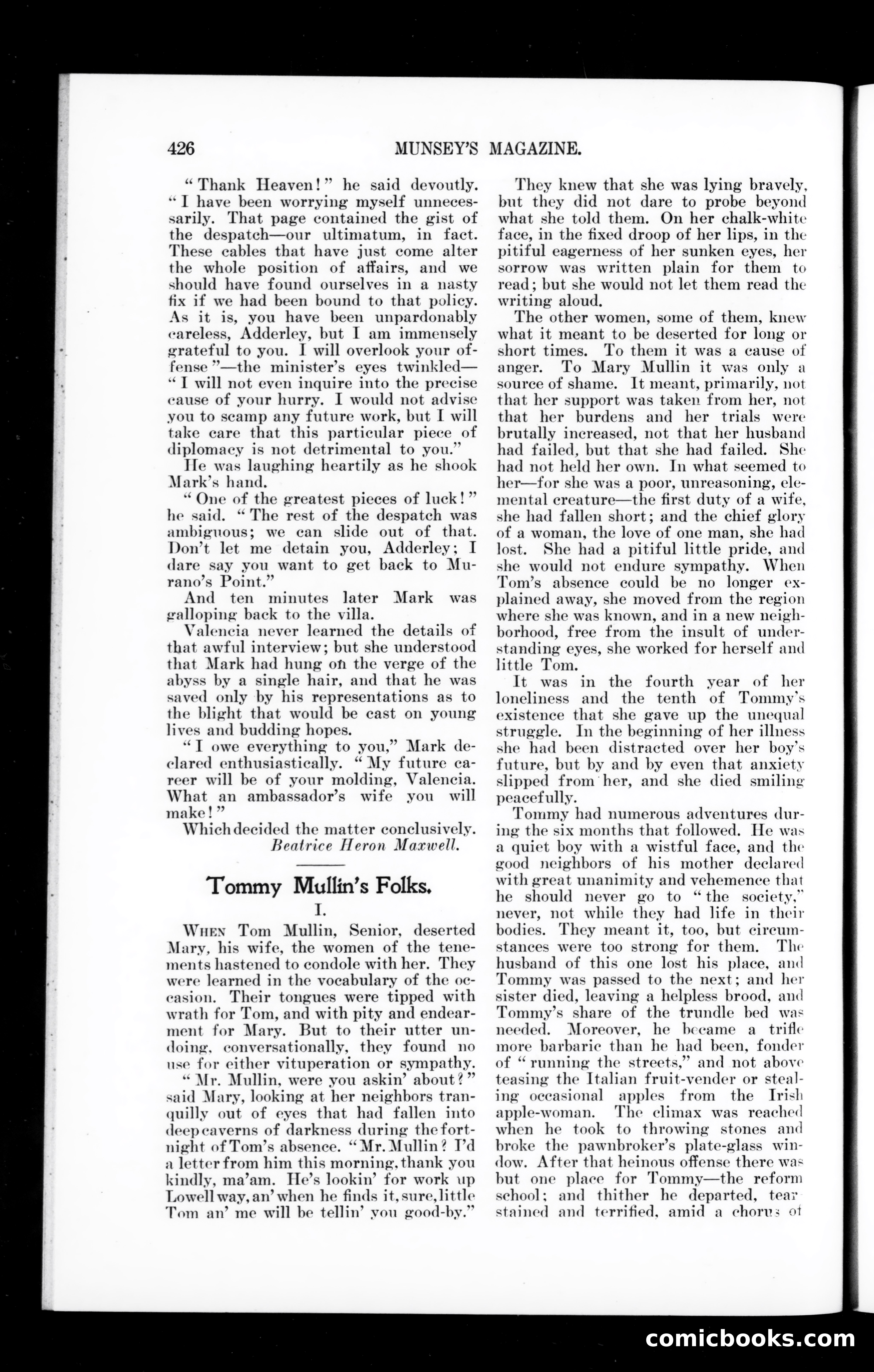 Munsey's Magazine, December 1903 — page 108 of 162
