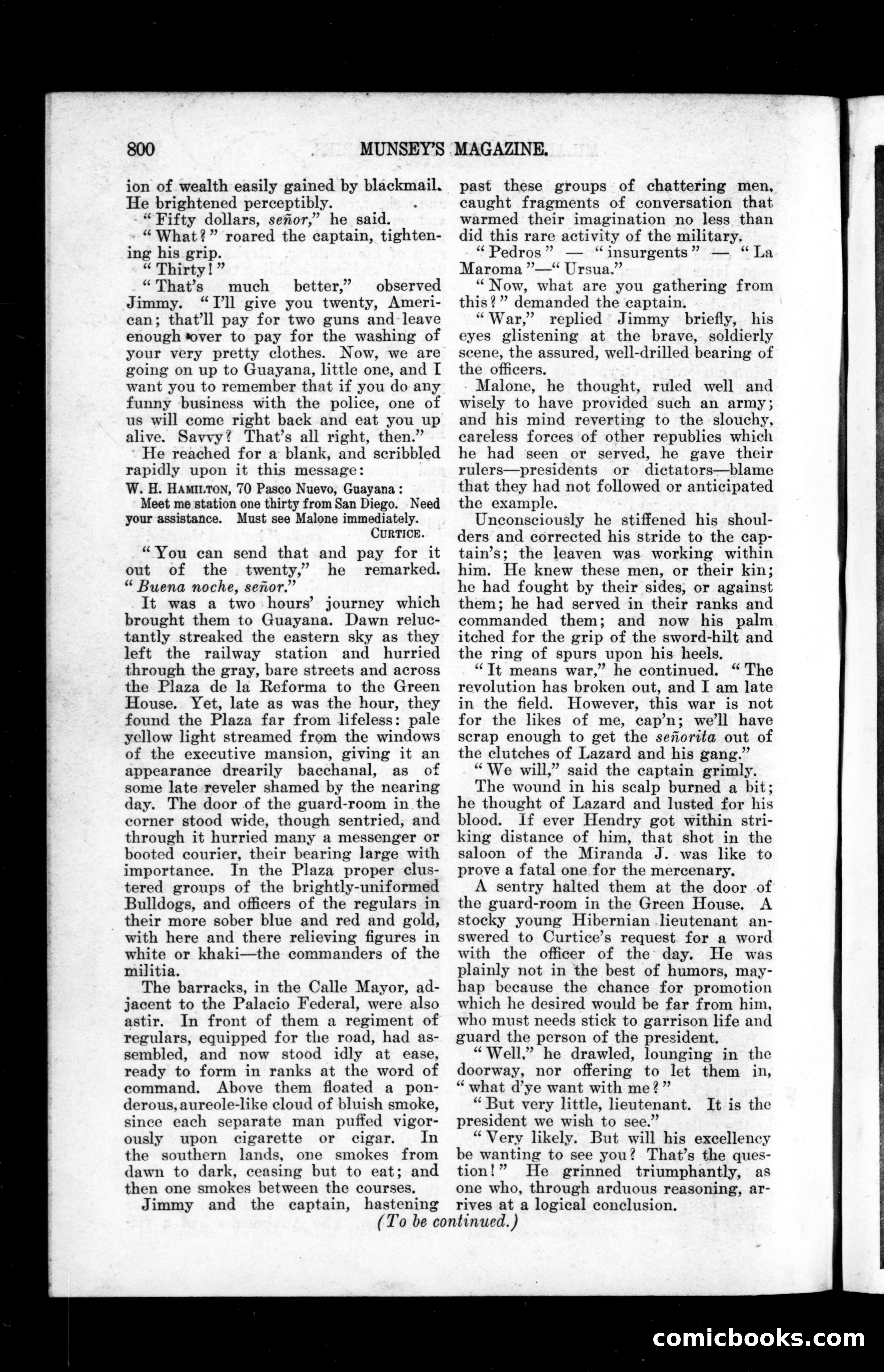 Munsey's Magazine, February 1904 — page 162 of 162
