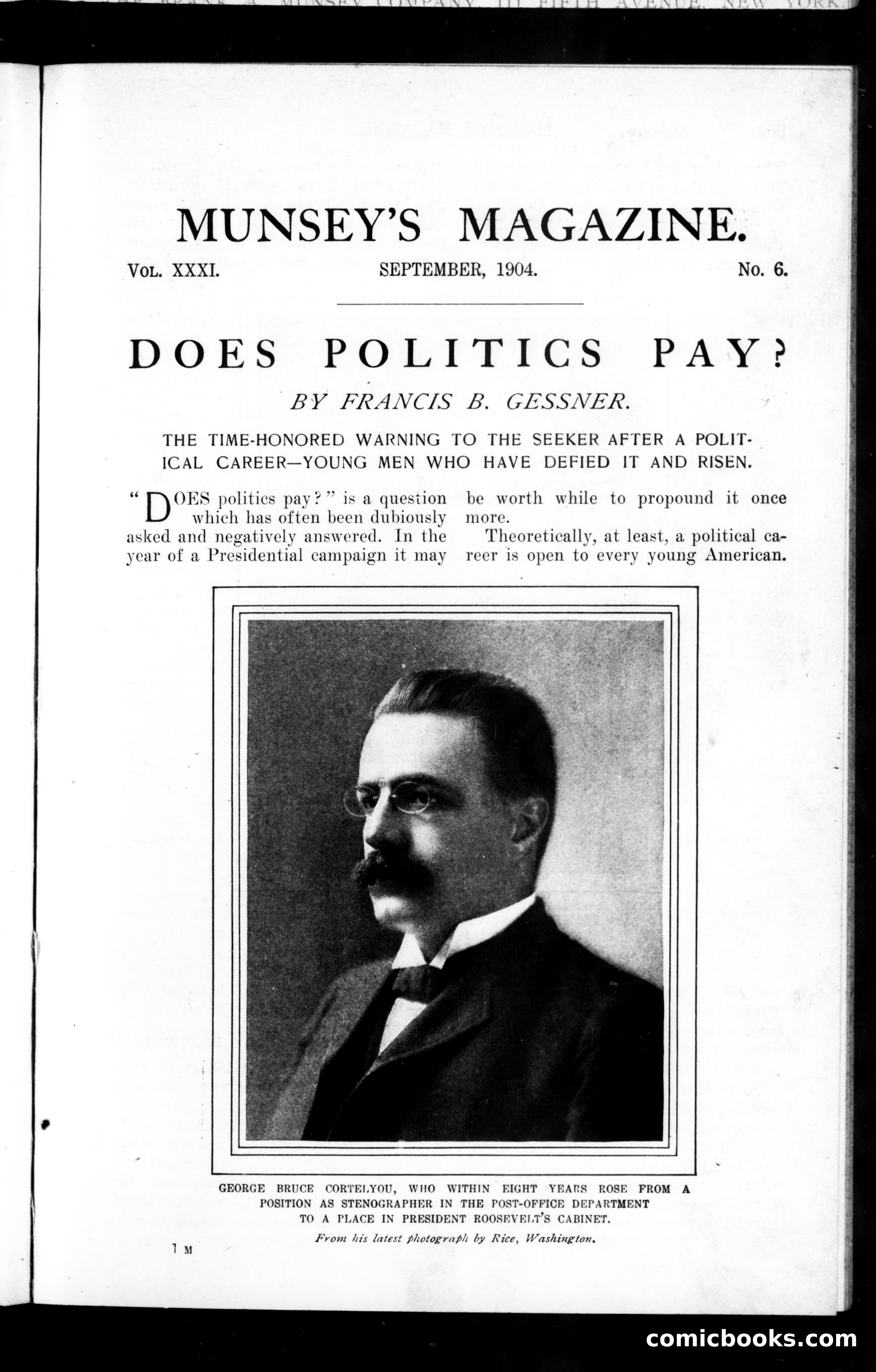 Munsey's Magazine, Vol. 31, No. 6 — page 3 of 163