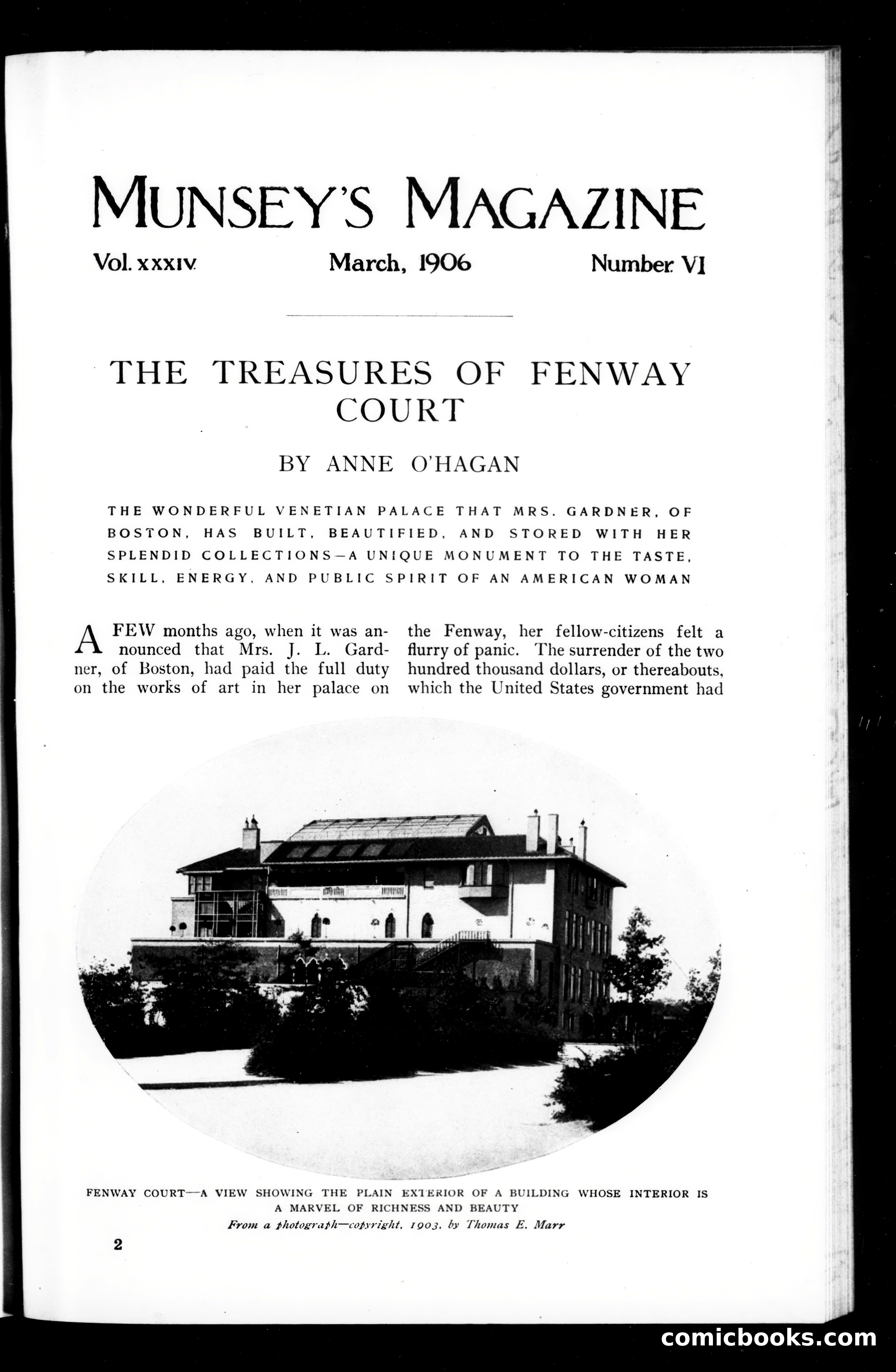 Munsey's Magazine, March 1906 — page 1 of 175