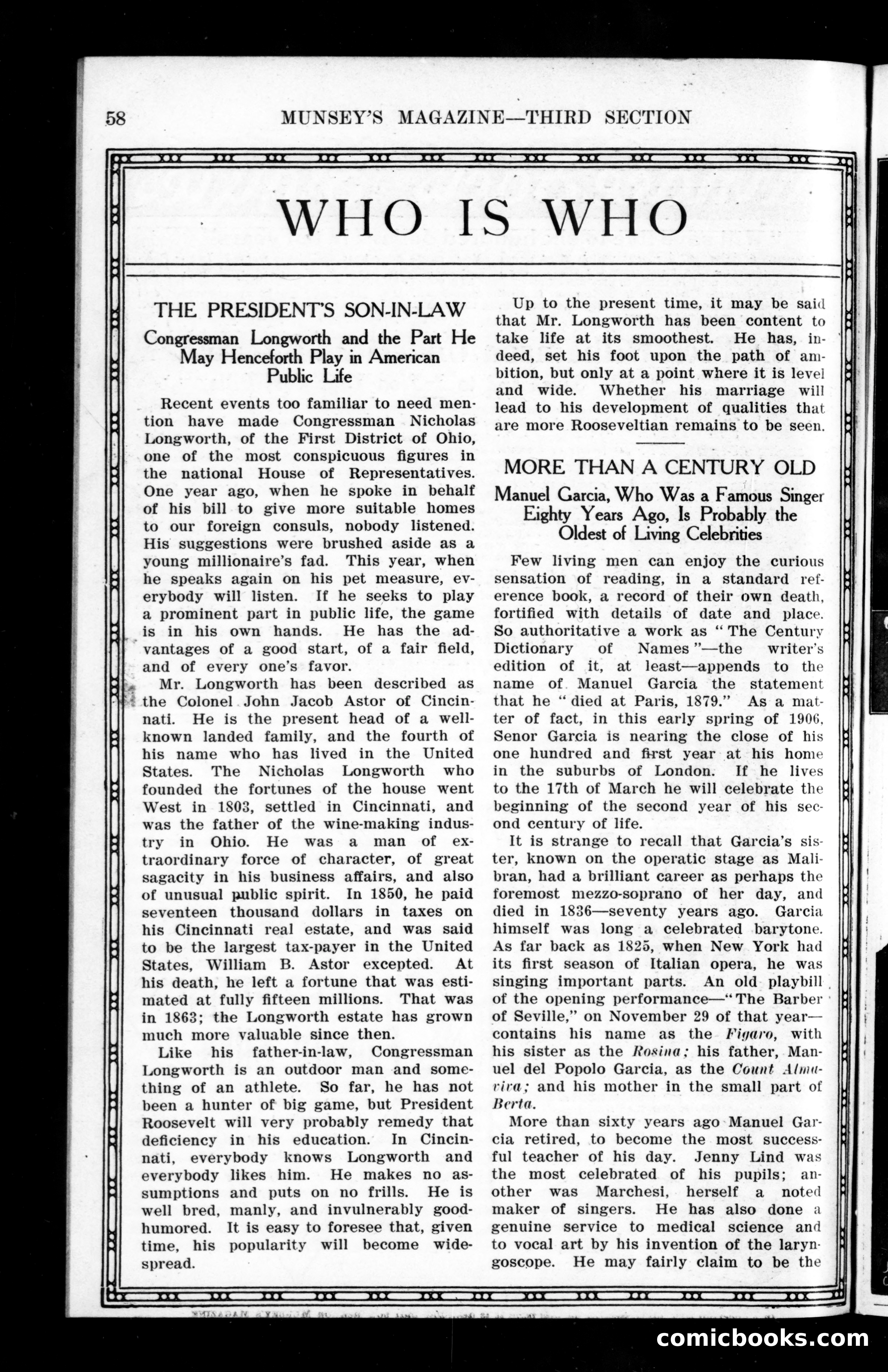 Munsey's Magazine, March 1906 — page 166 of 175