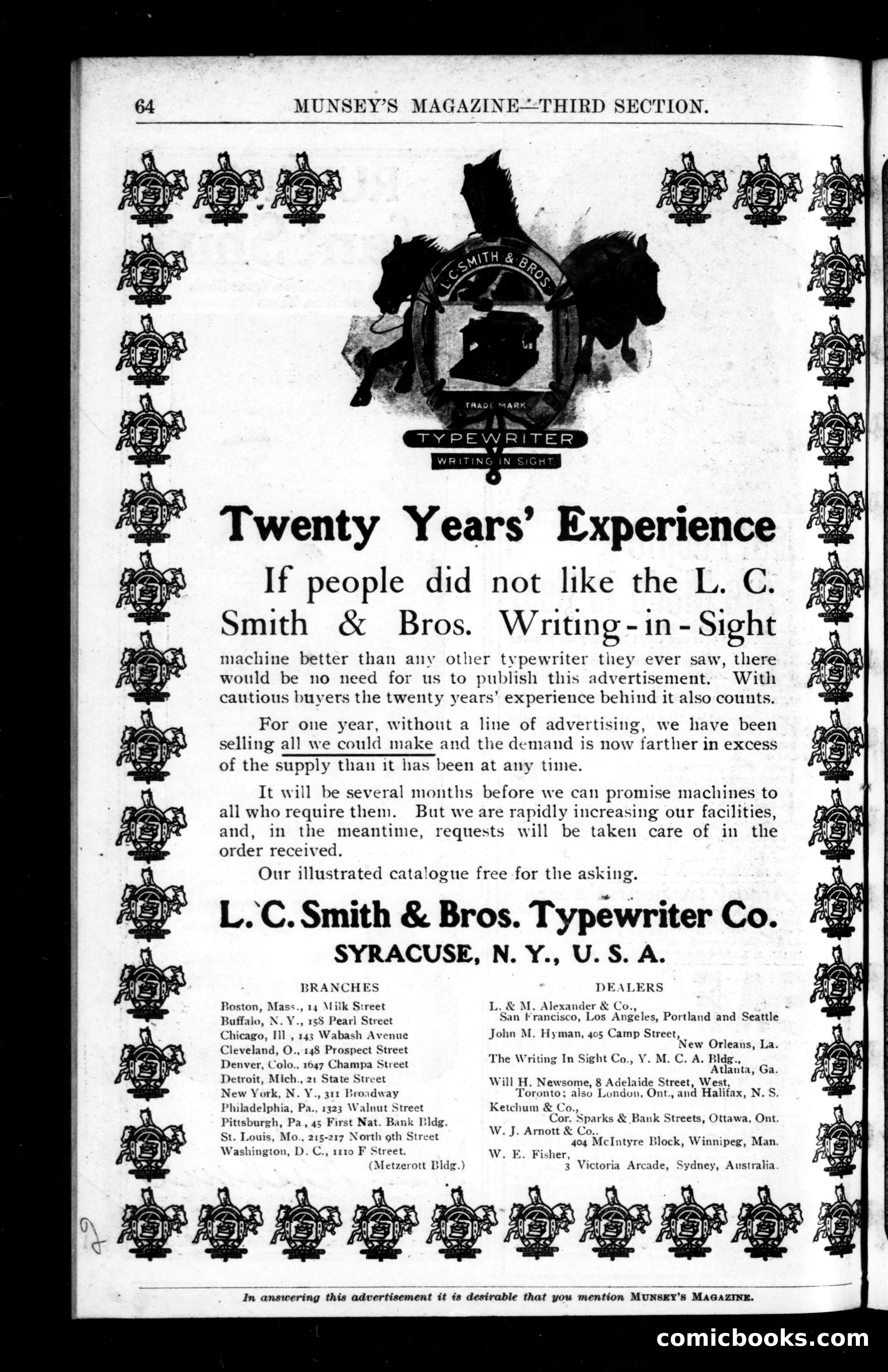 Munsey's Magazine, March 1906 — page 172 of 175