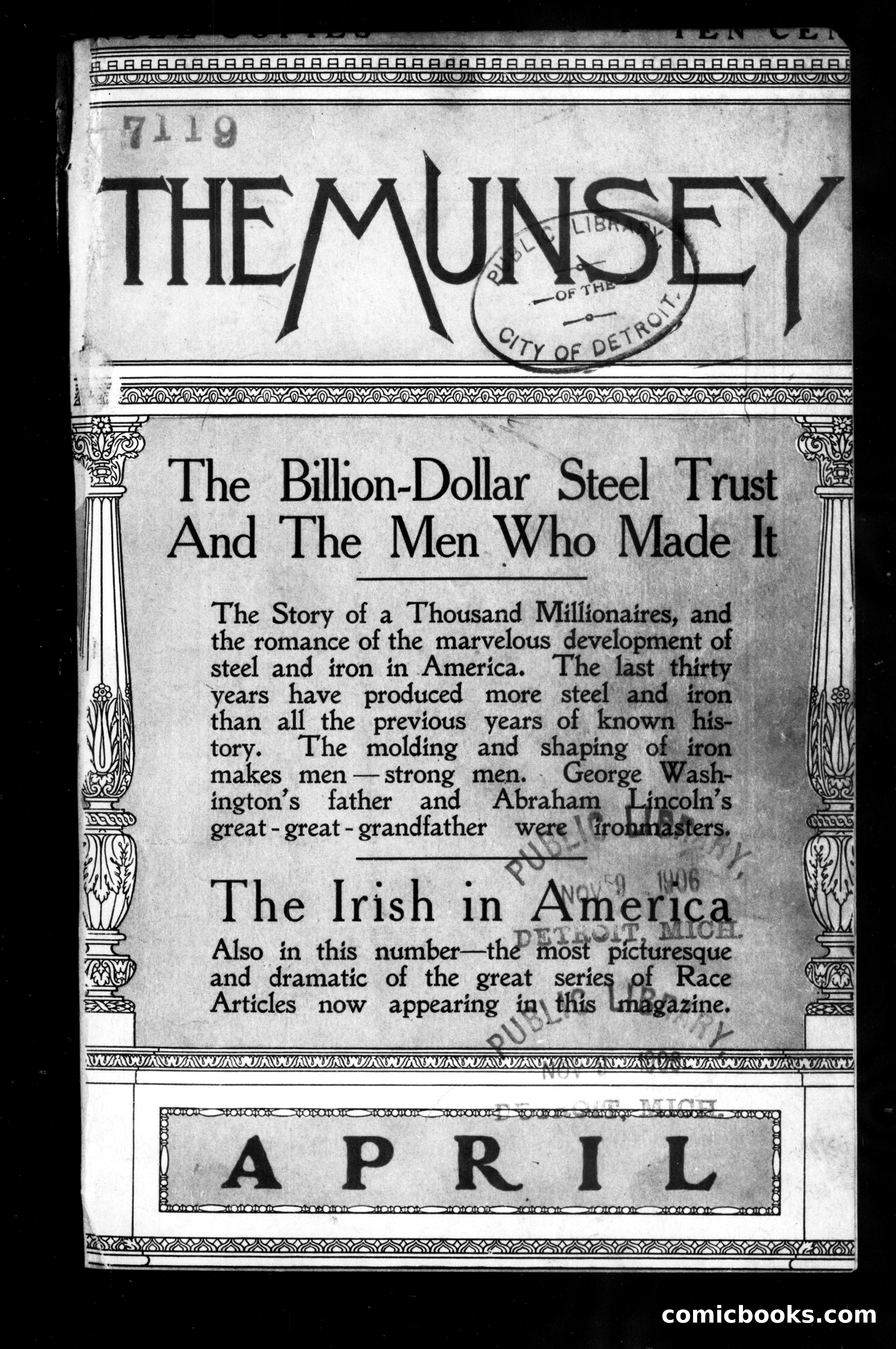 Munsey's Magazine, April 1906 — page 1 of 134