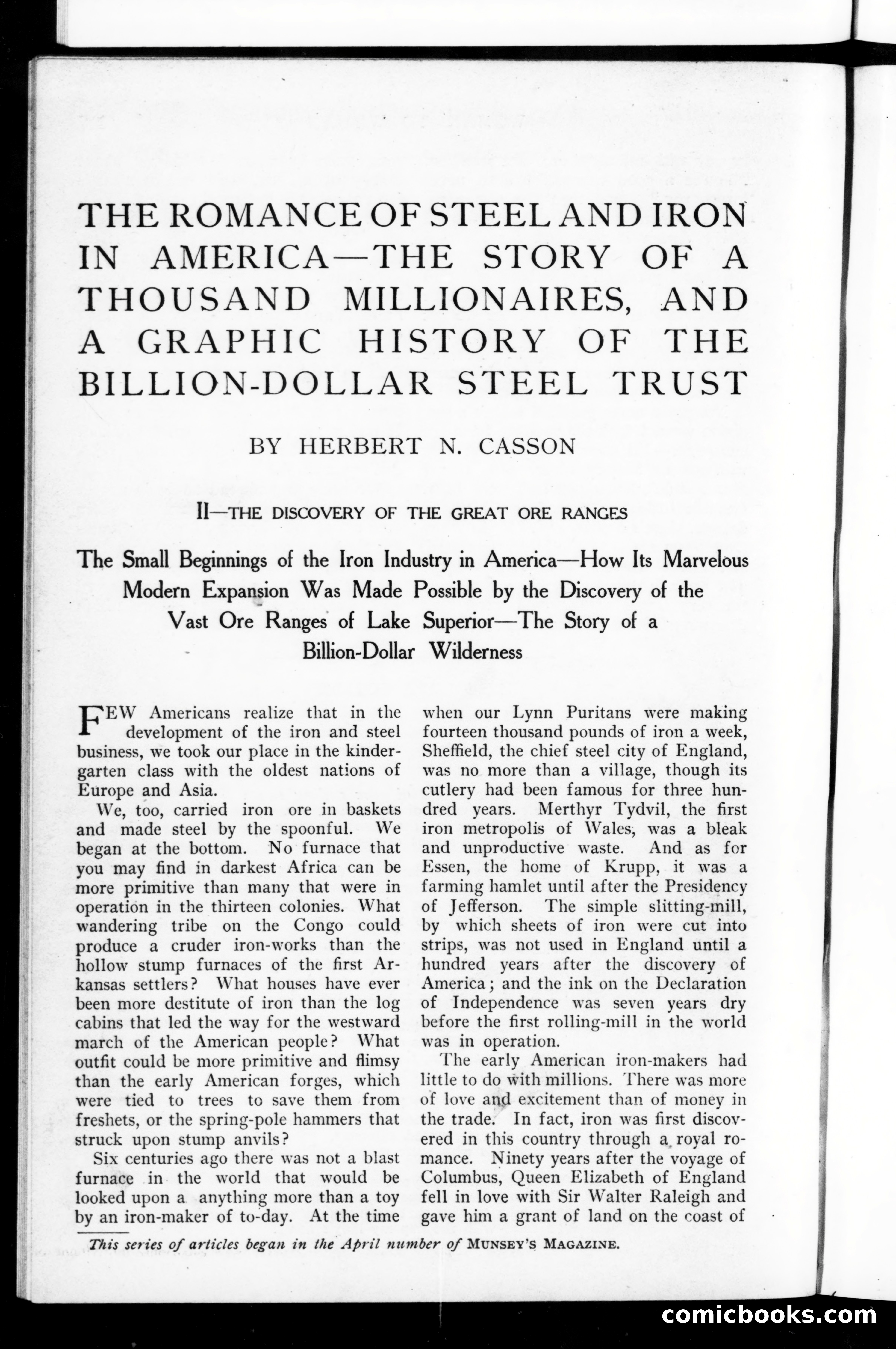 Munsey's Magazine — page 18 of 132