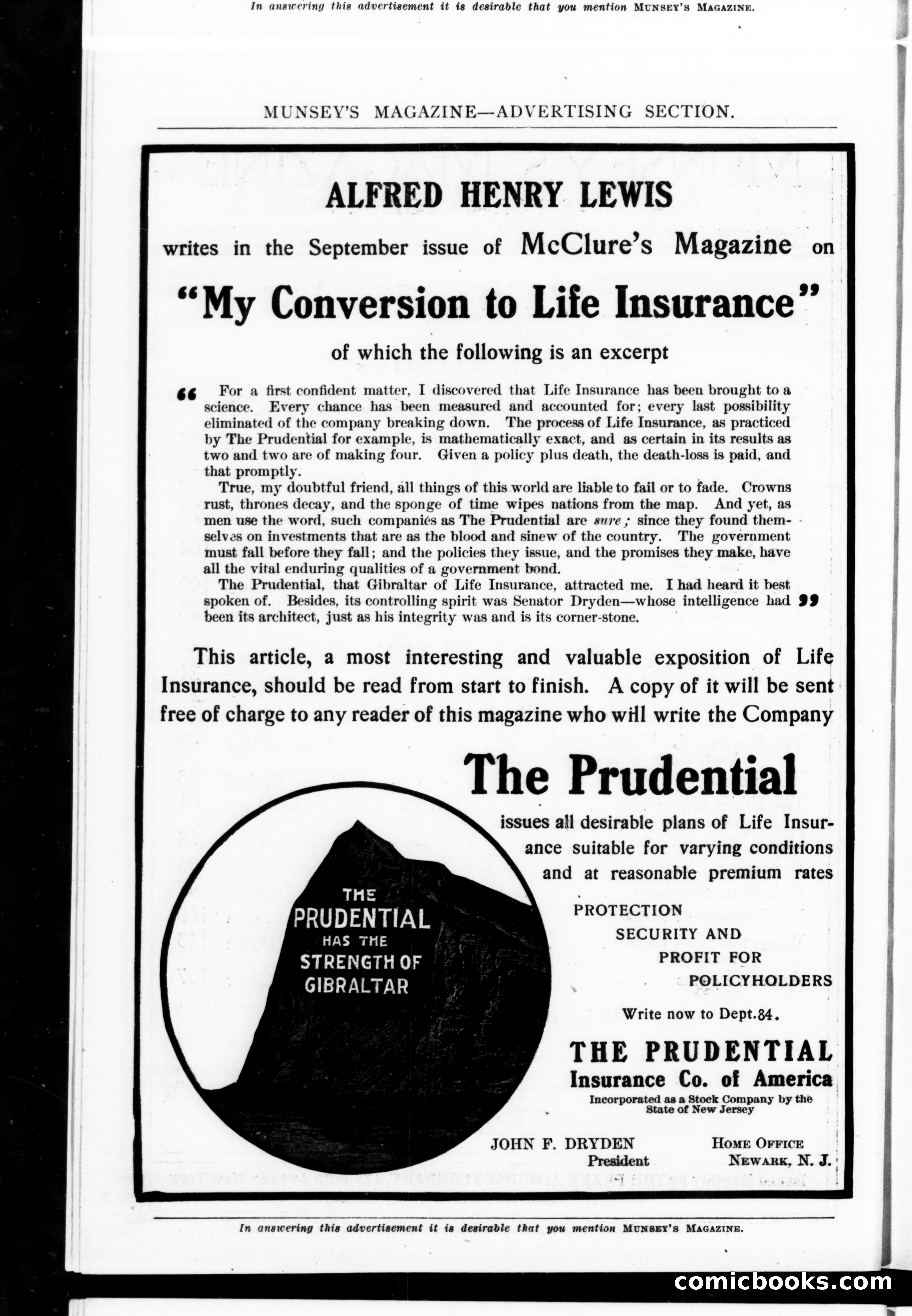 Munsey's Magazine, October 1906 — page 6 of 302