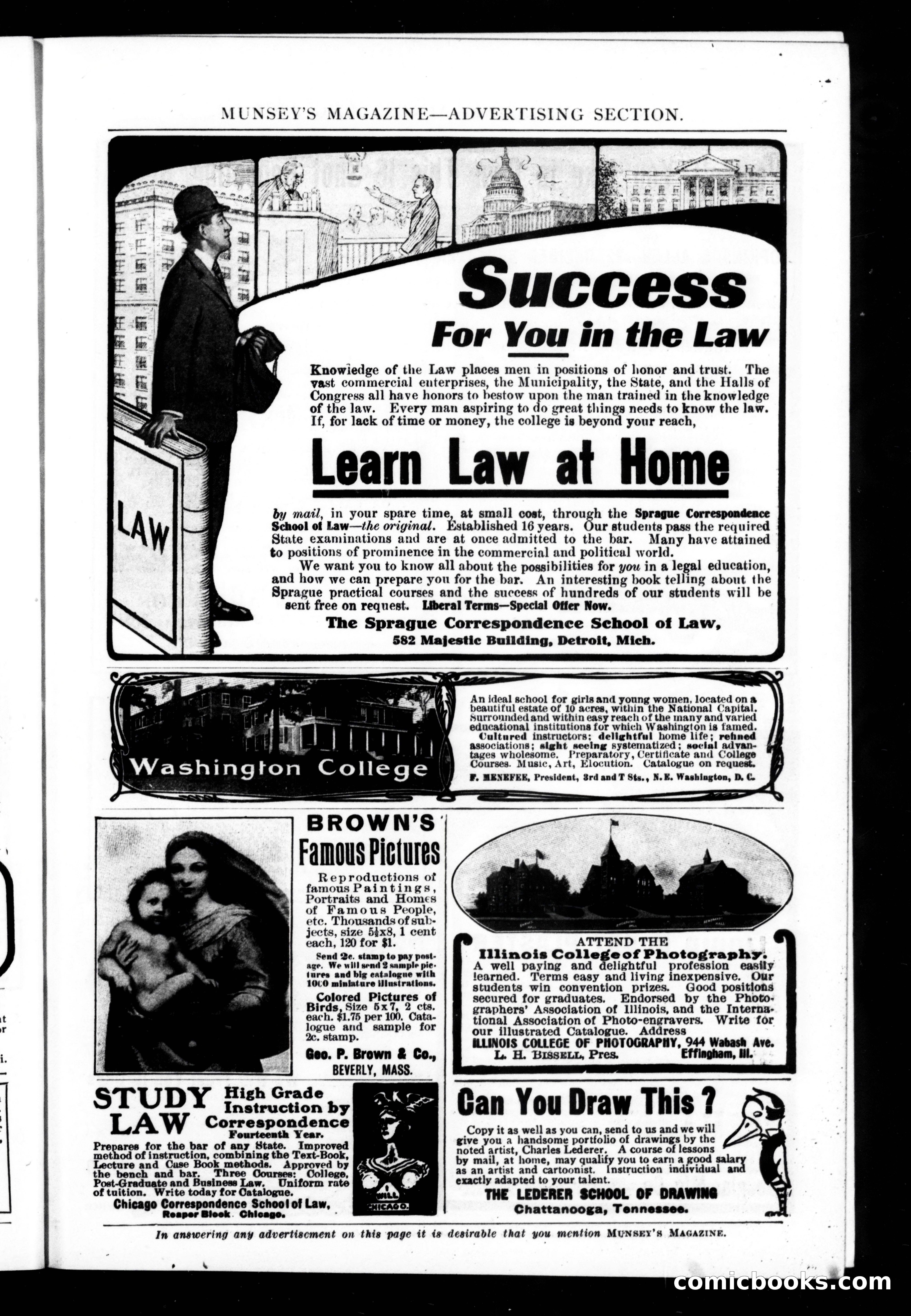 Munsey's Magazine, October 1906 — page 11 of 302